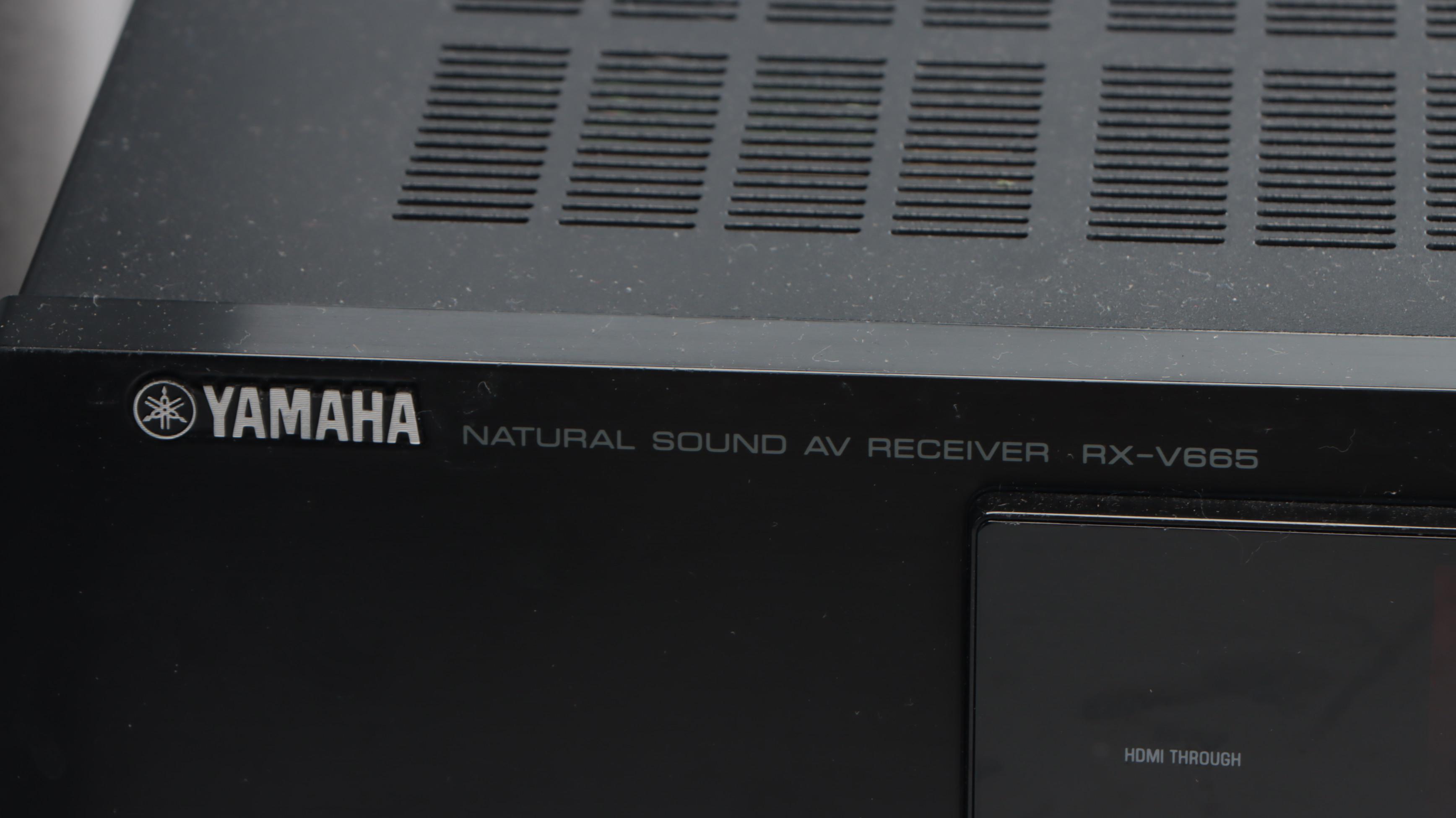 Yamaha RX-V665 Sound AV Receiver with Bose Acoustimass System and Speakers