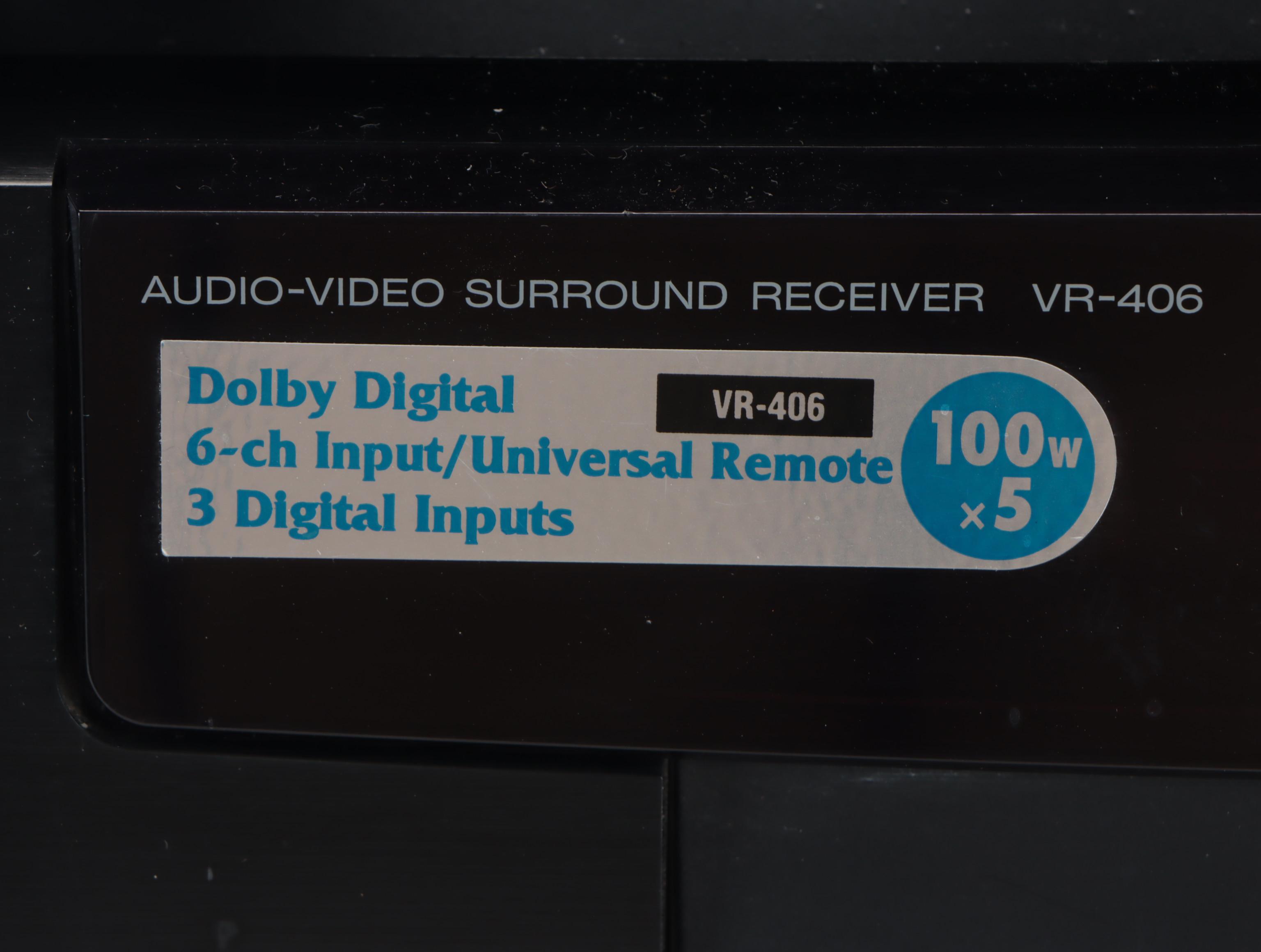 Kenwood Multiple CD Player, Speakers, Cassette Player, and Audio-Video Receiver