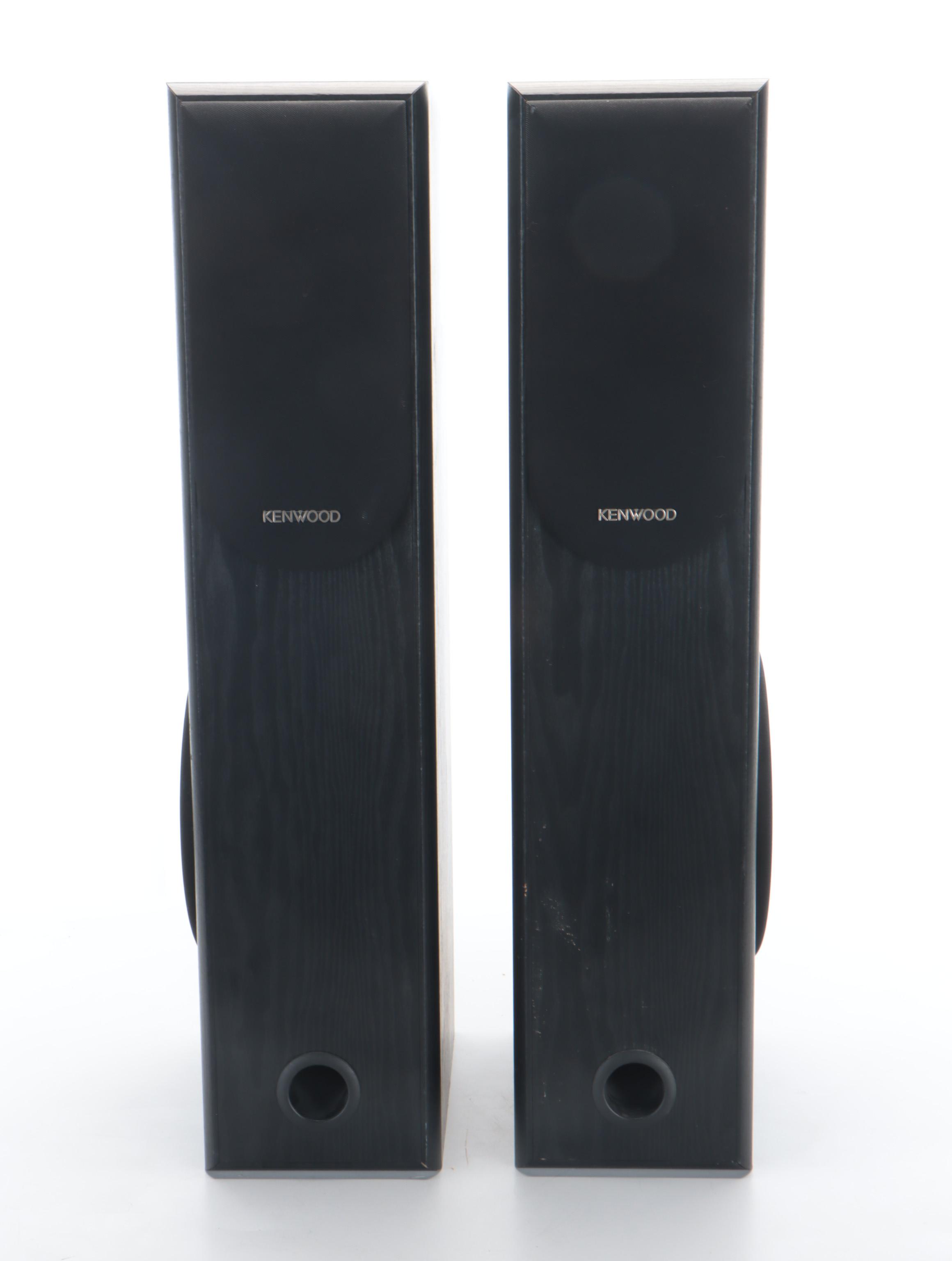 Kenwood Multiple CD Player, Speakers, Cassette Player, and Audio-Video Receiver