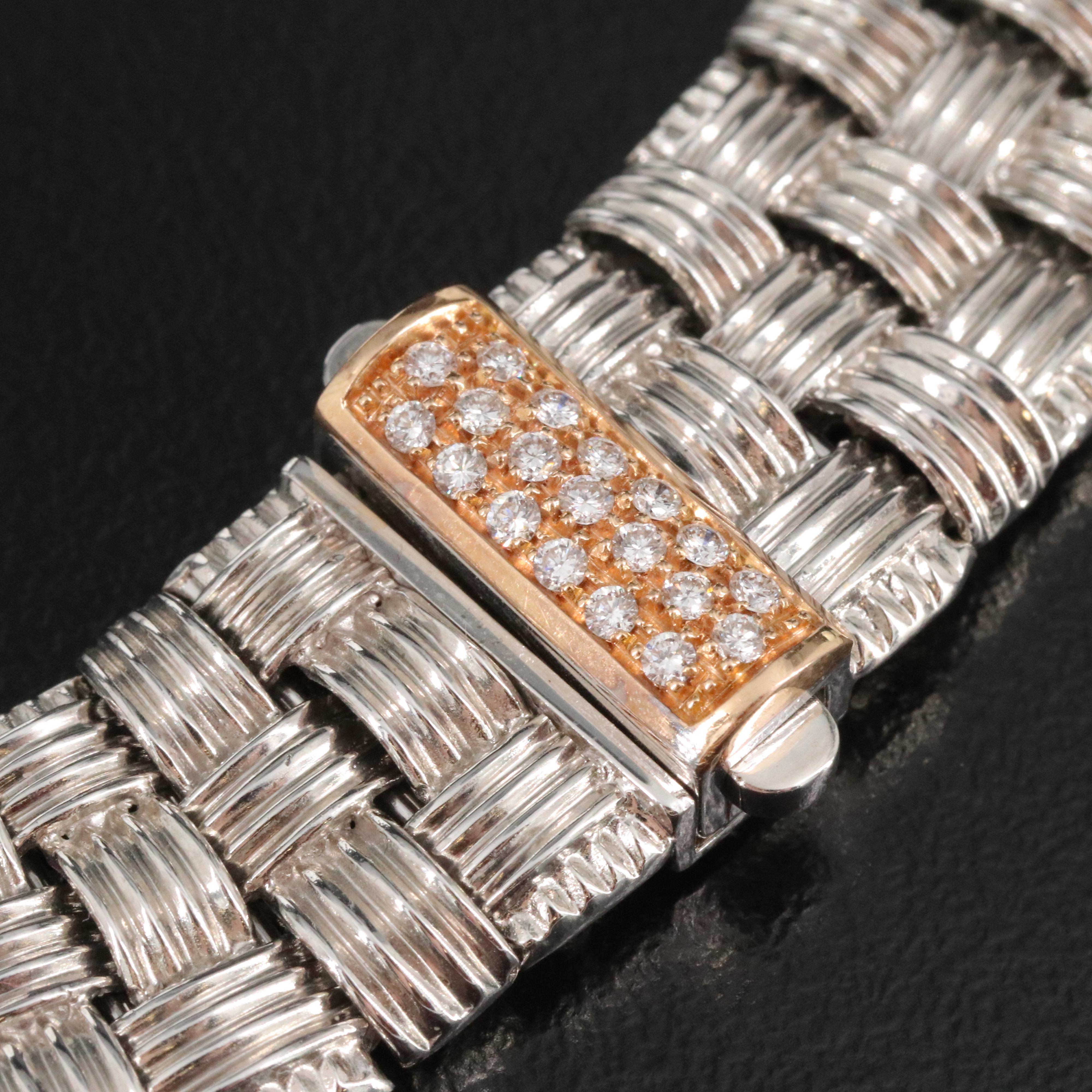 Roberto Coin "Appassionata" 18K 0.22 CTW Diamond Necklace