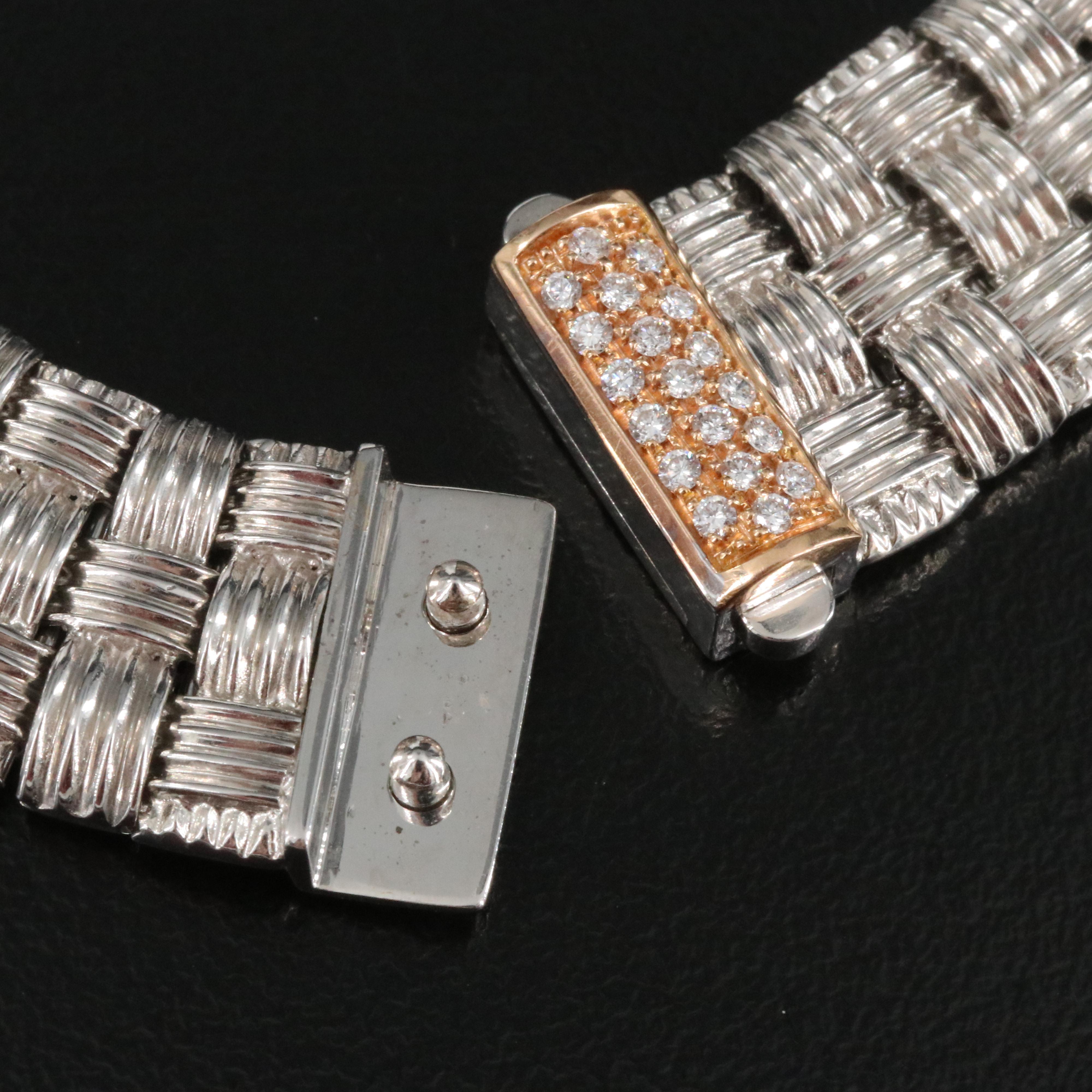 Roberto Coin "Appassionata" 18K 0.22 CTW Diamond Necklace