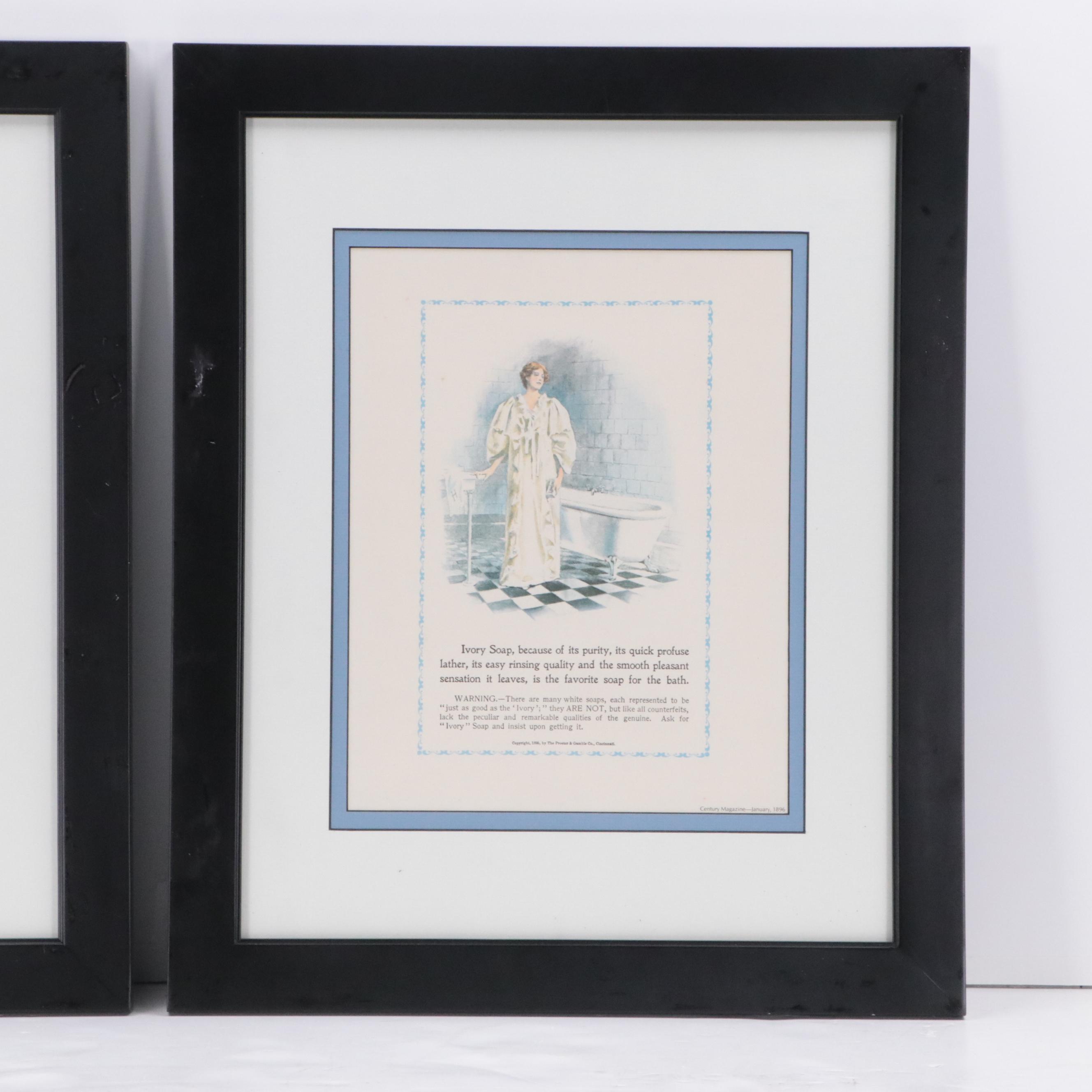 Offset Lithograph Reproduction Advertisements for Ivory Soap, 1979