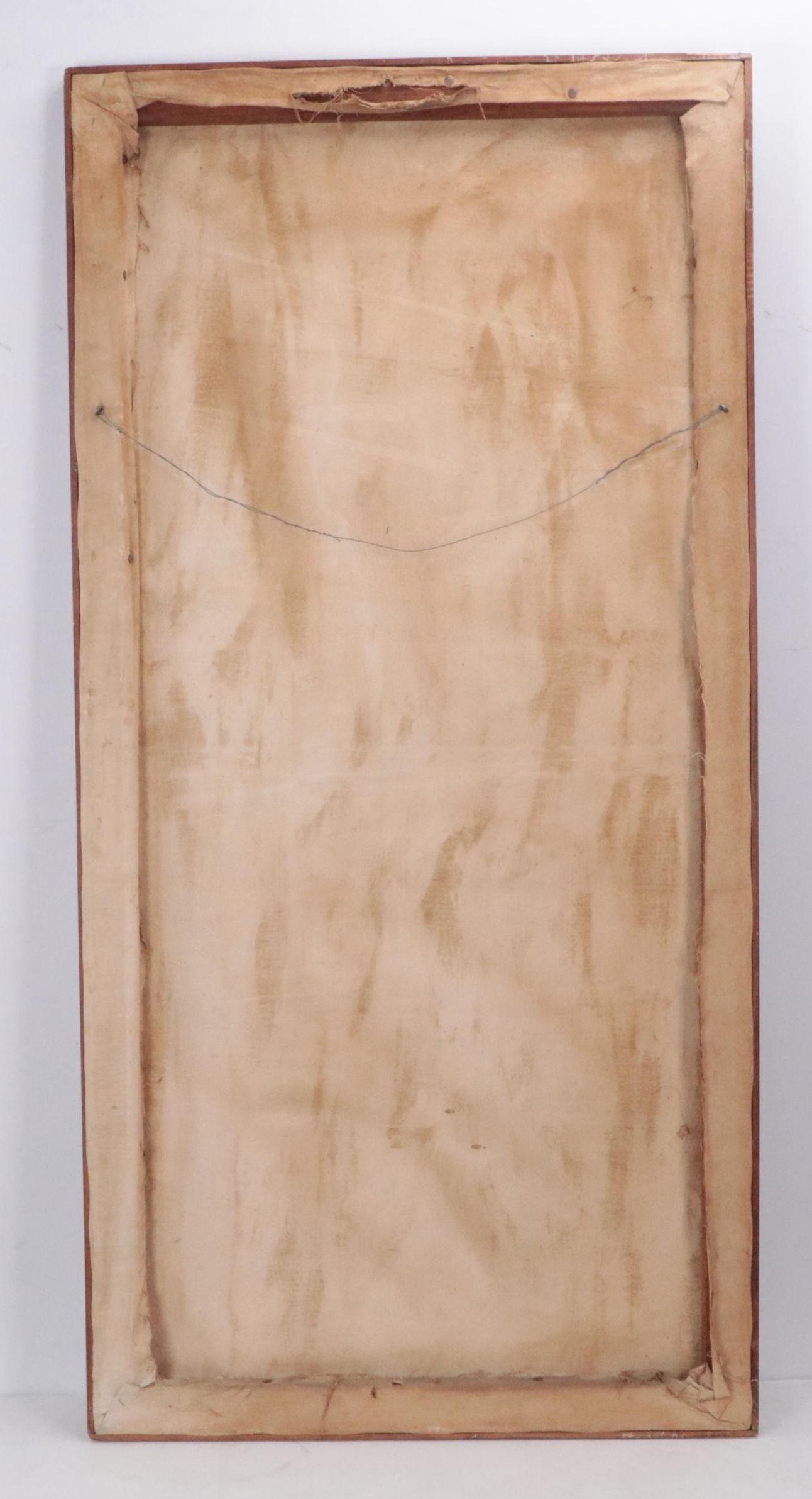 Gino Hollander Modernist Portrait Oil Painting, 1965