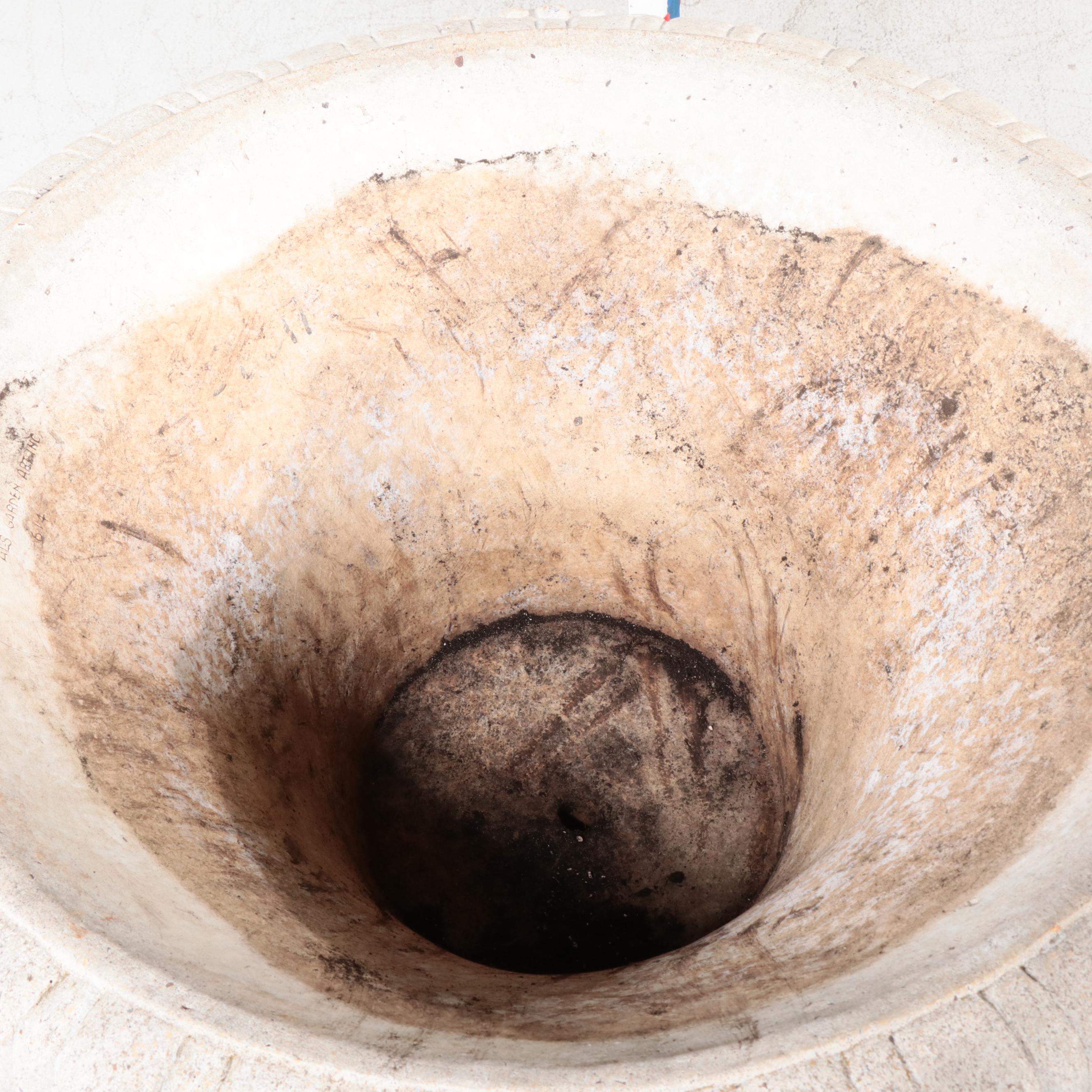 Al's Garden Art Neoclassical Style Cast Concrete Urn Planter