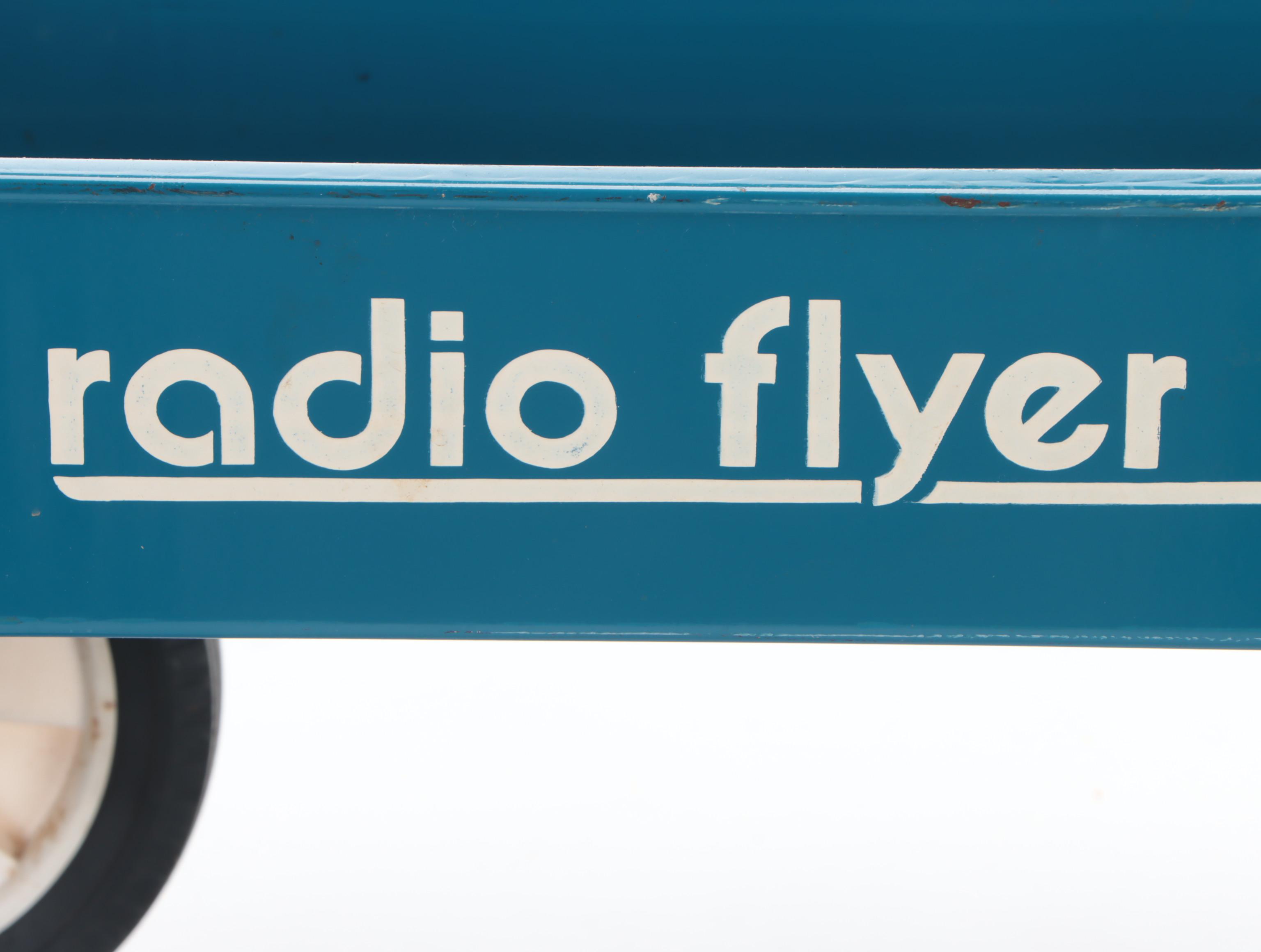 Radio Flyer Metal Wagon with Finished Wood Basket and More