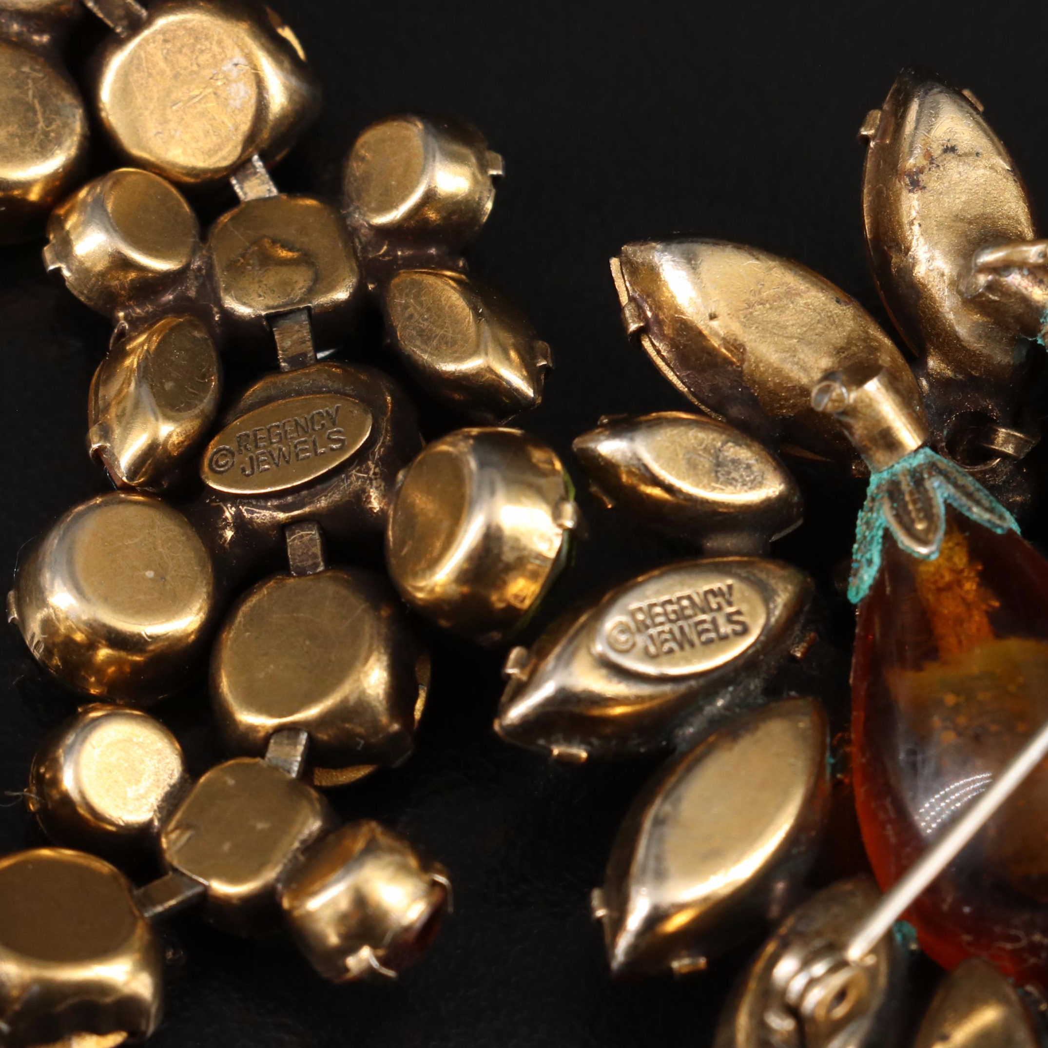 Regency Jewels Parure Featured in Vintage Jewelry Collection