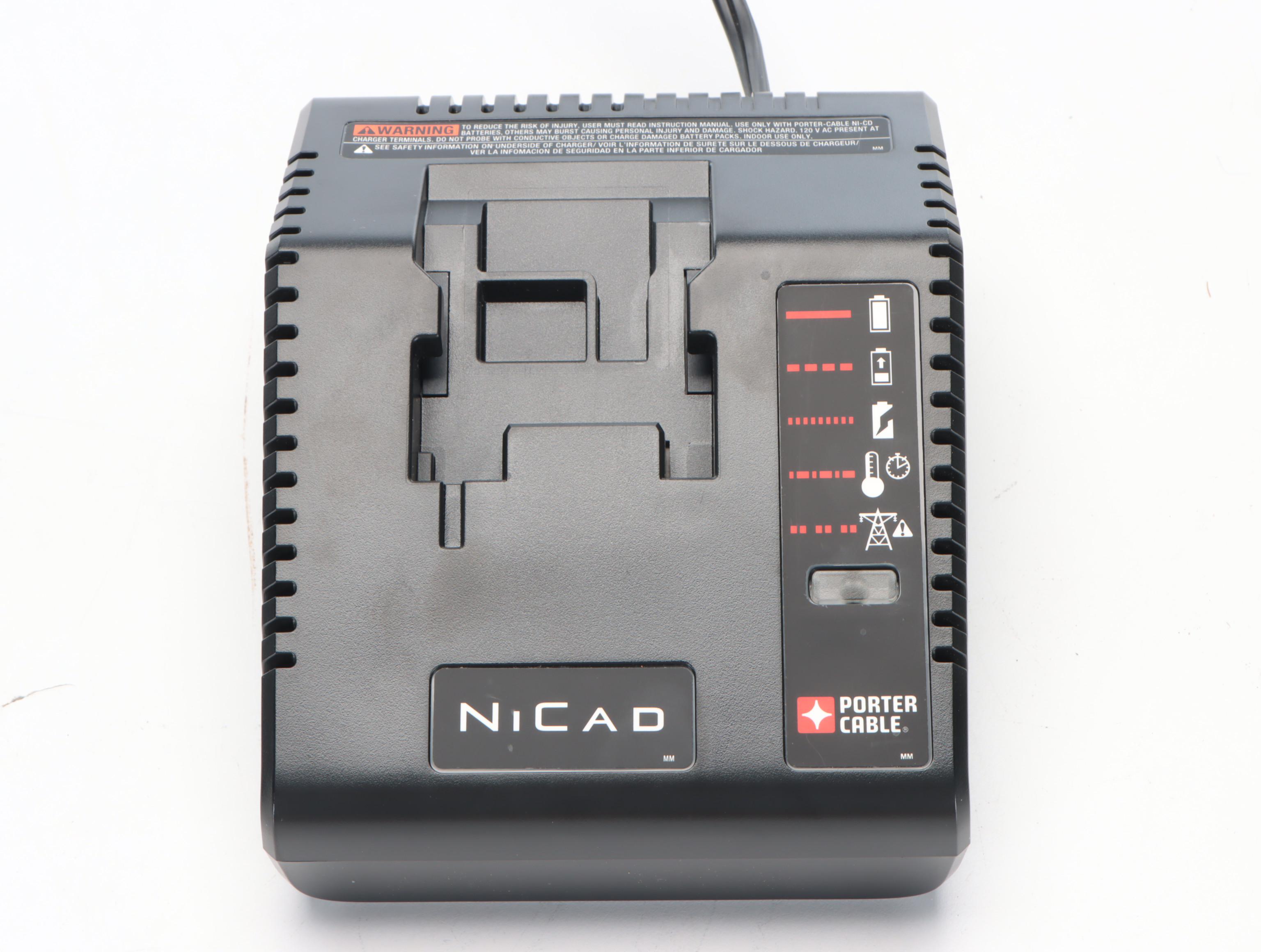 Porter Cable Cordless Power Drill with Charging Station and More