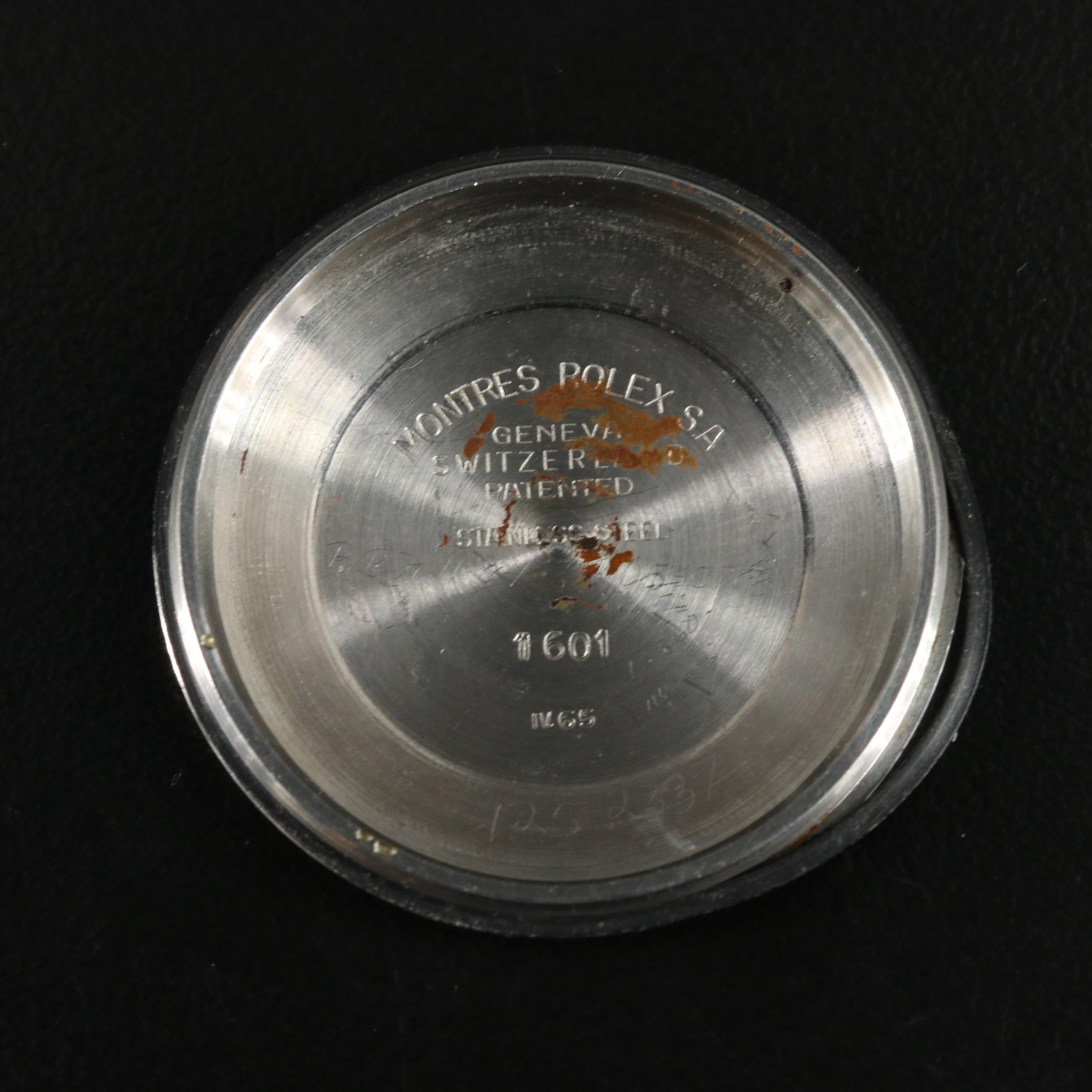 1965 Rolex Custom 1.05 CTW Diamond Dial and Bezel Datejust Watch