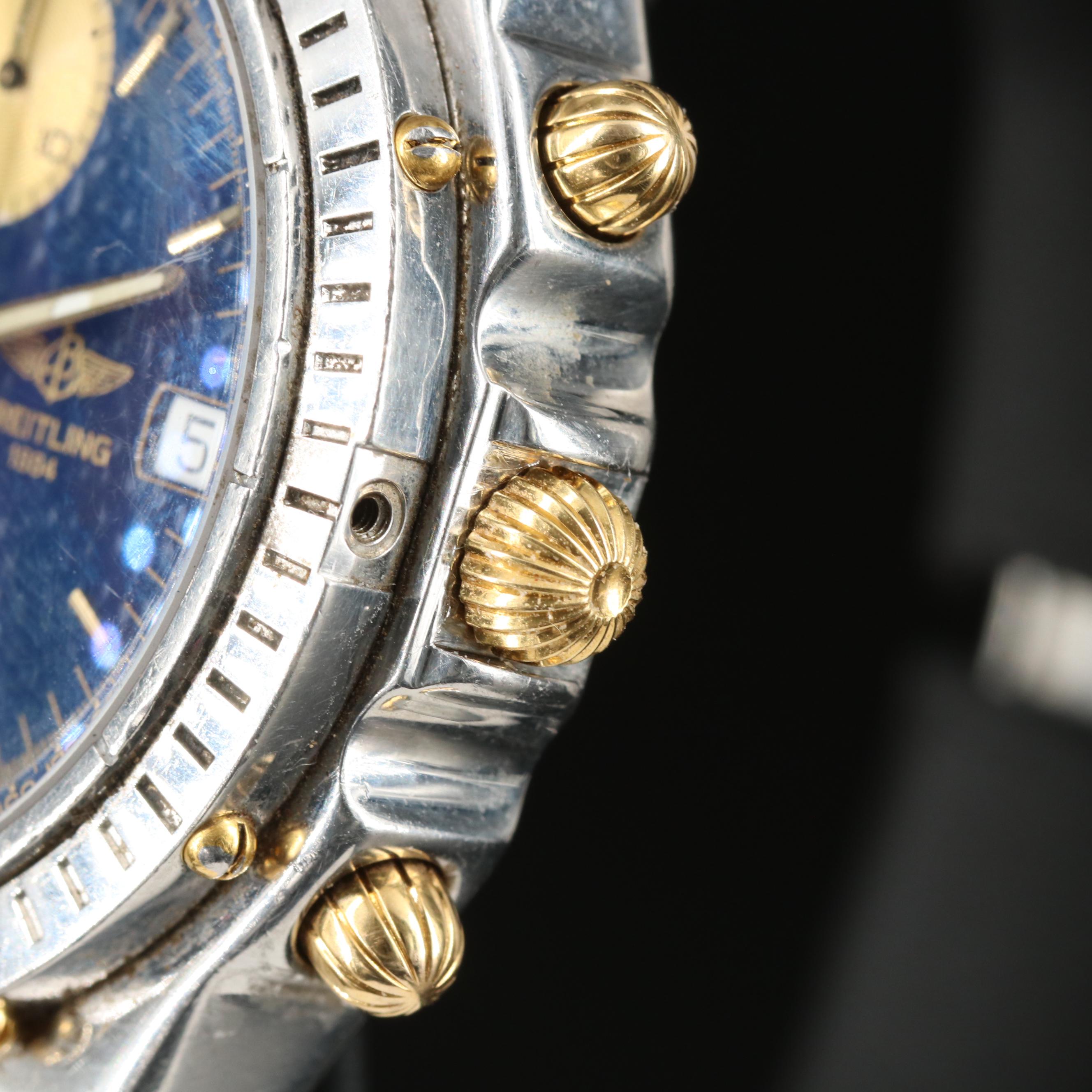 Breitling Chronomat Two-Tone Automatic Date Watch