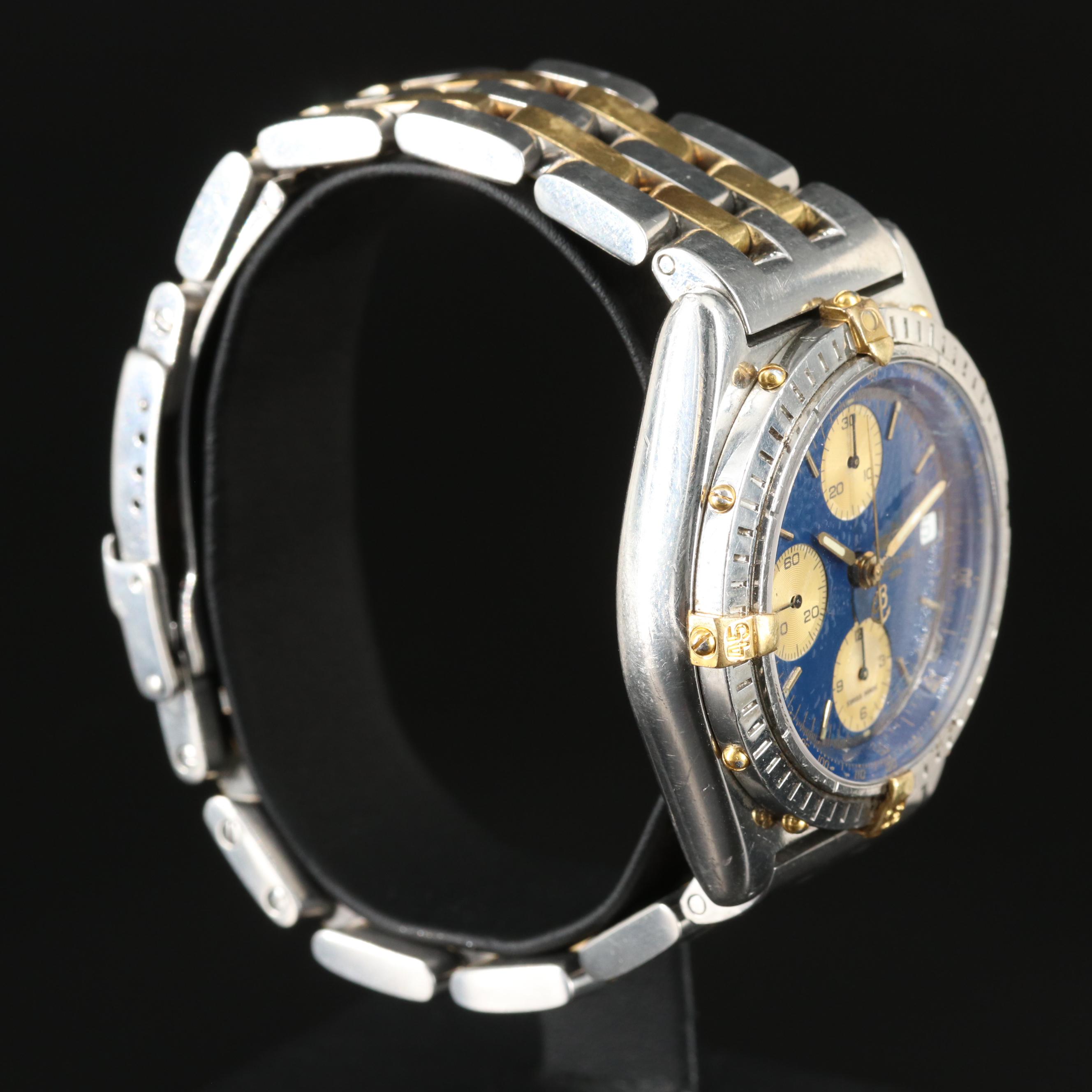 Breitling Chronomat Two-Tone Automatic Date Watch