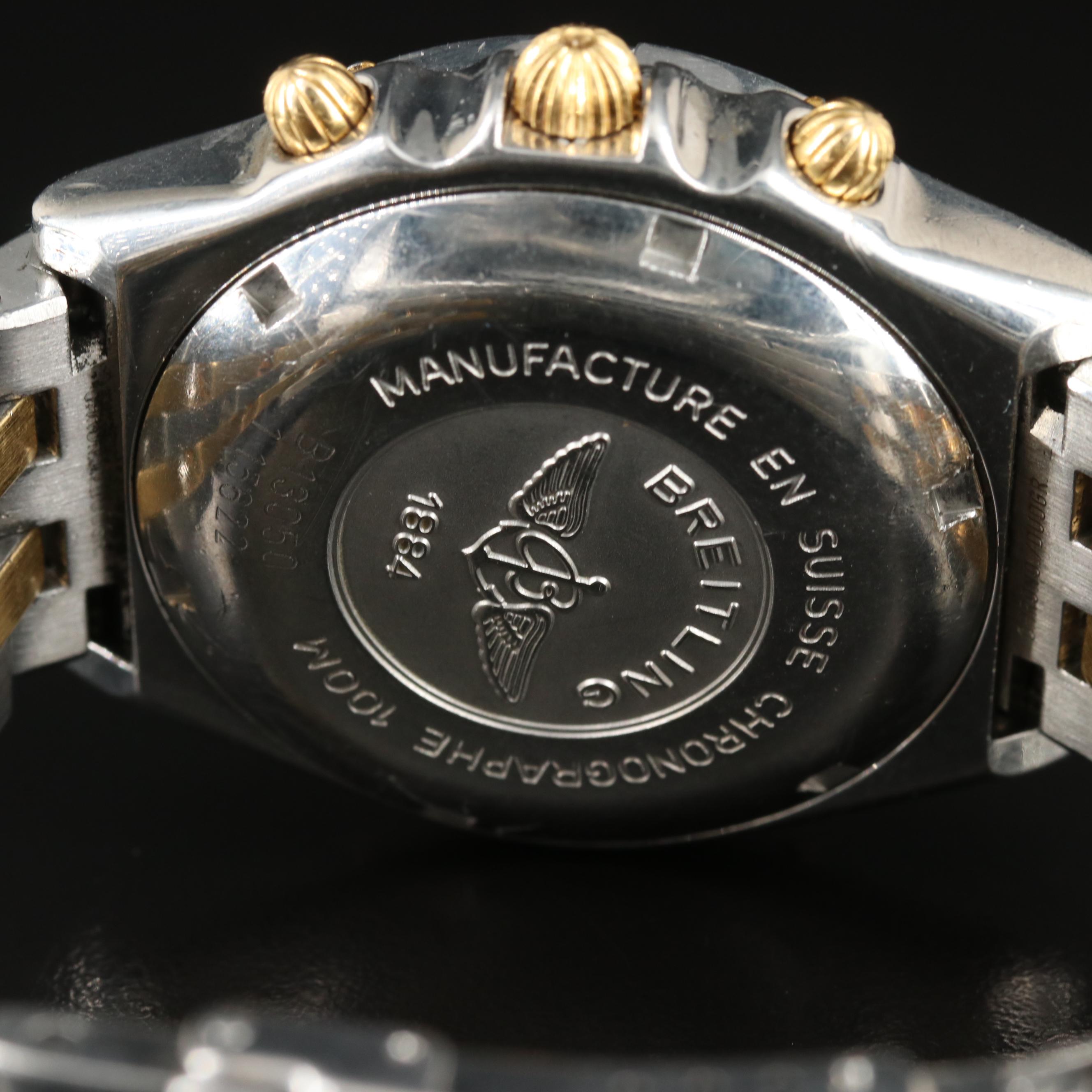 Breitling Chronomat Two-Tone Automatic Date Watch