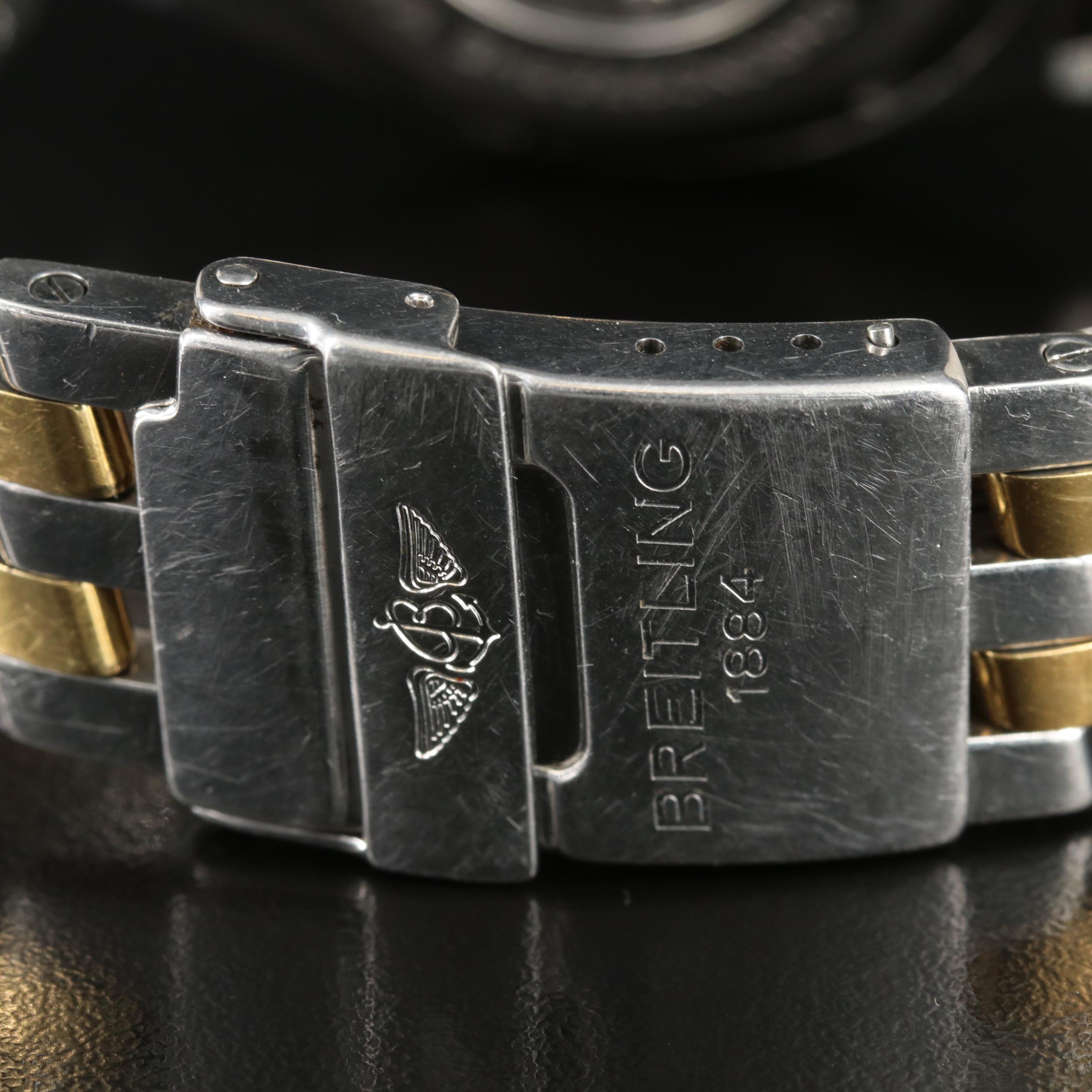 Breitling Chronomat Two-Tone Automatic Date Watch