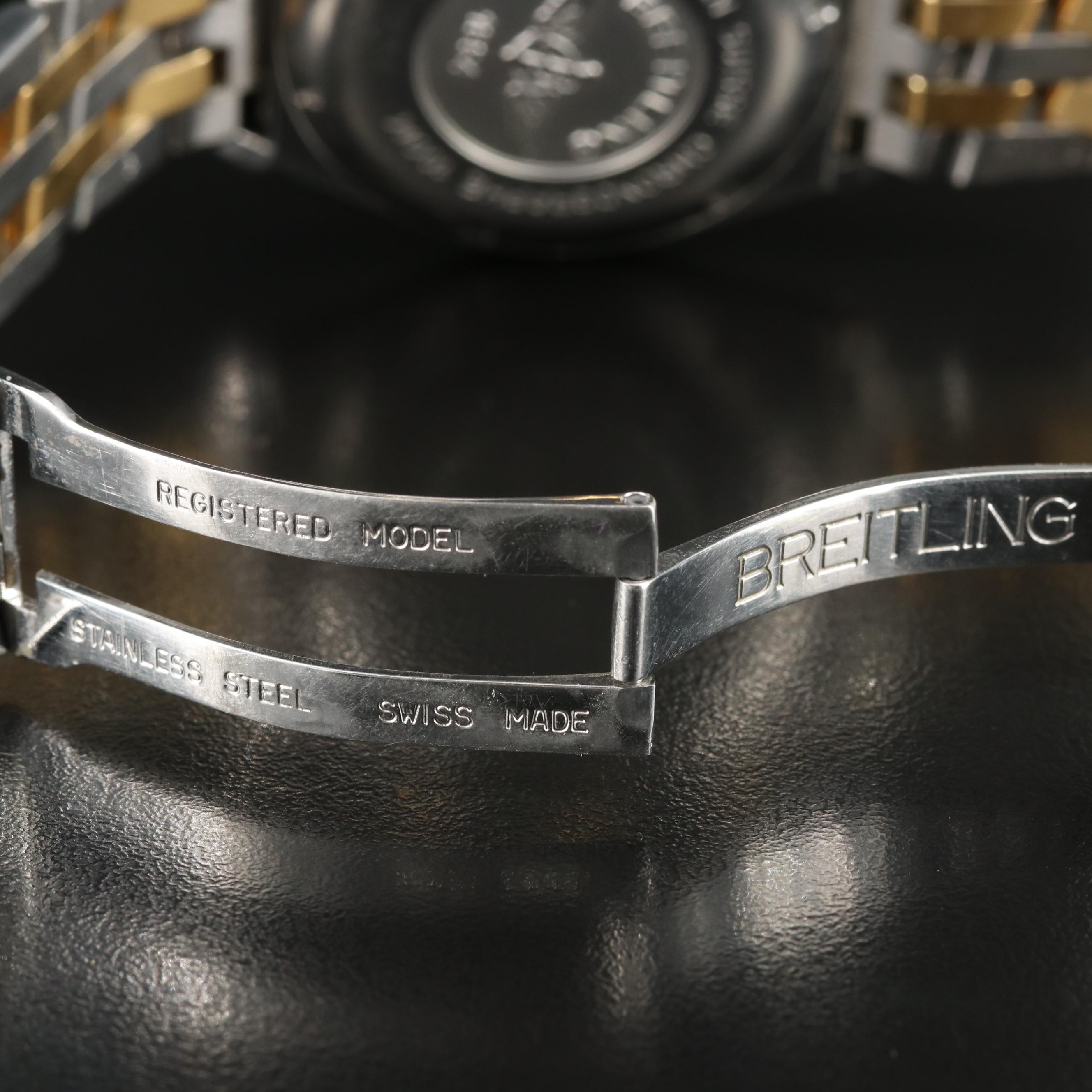 Breitling Chronomat Two-Tone Automatic Date Watch