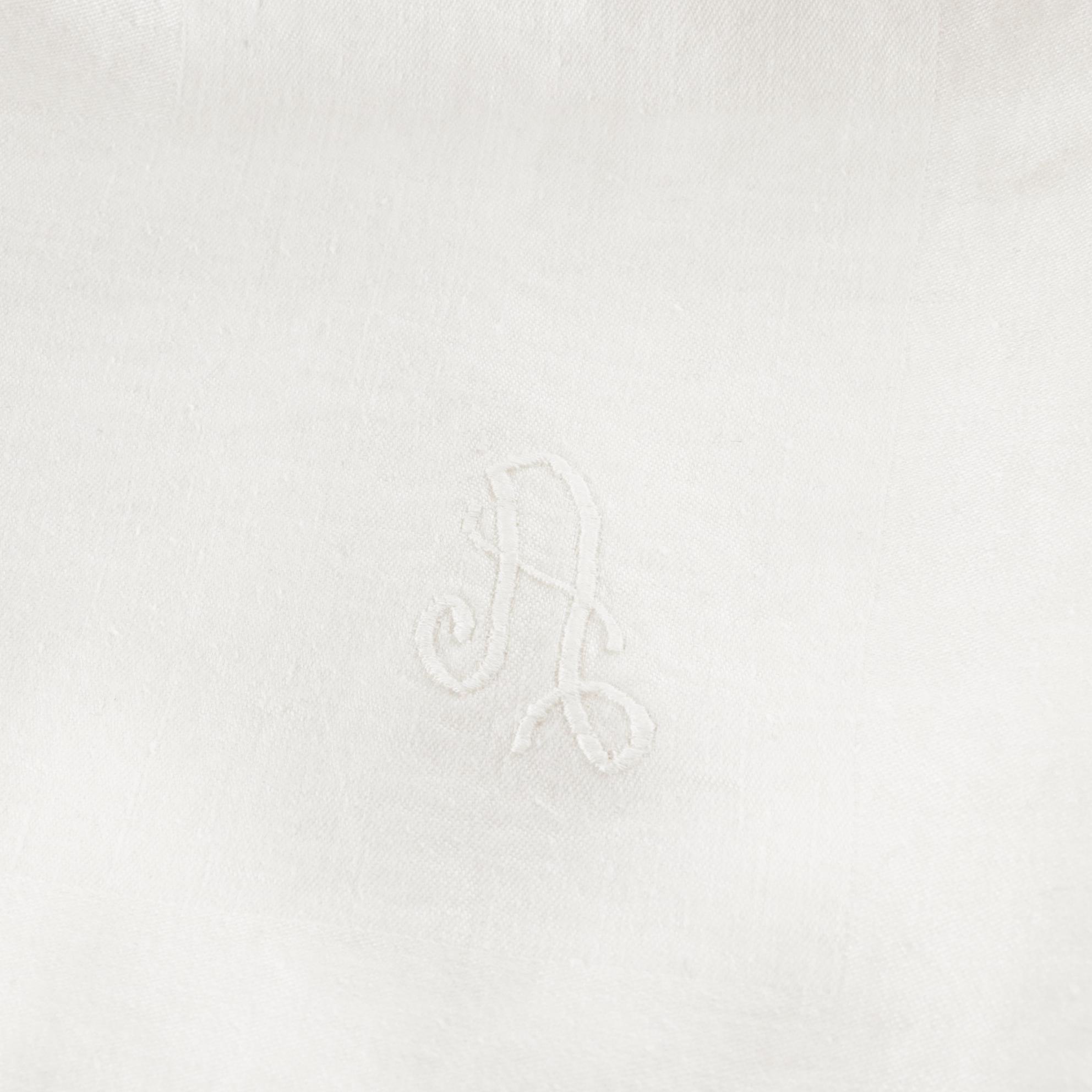Ecru Table Linen Collection Features Coordinating Items, Some Monograms