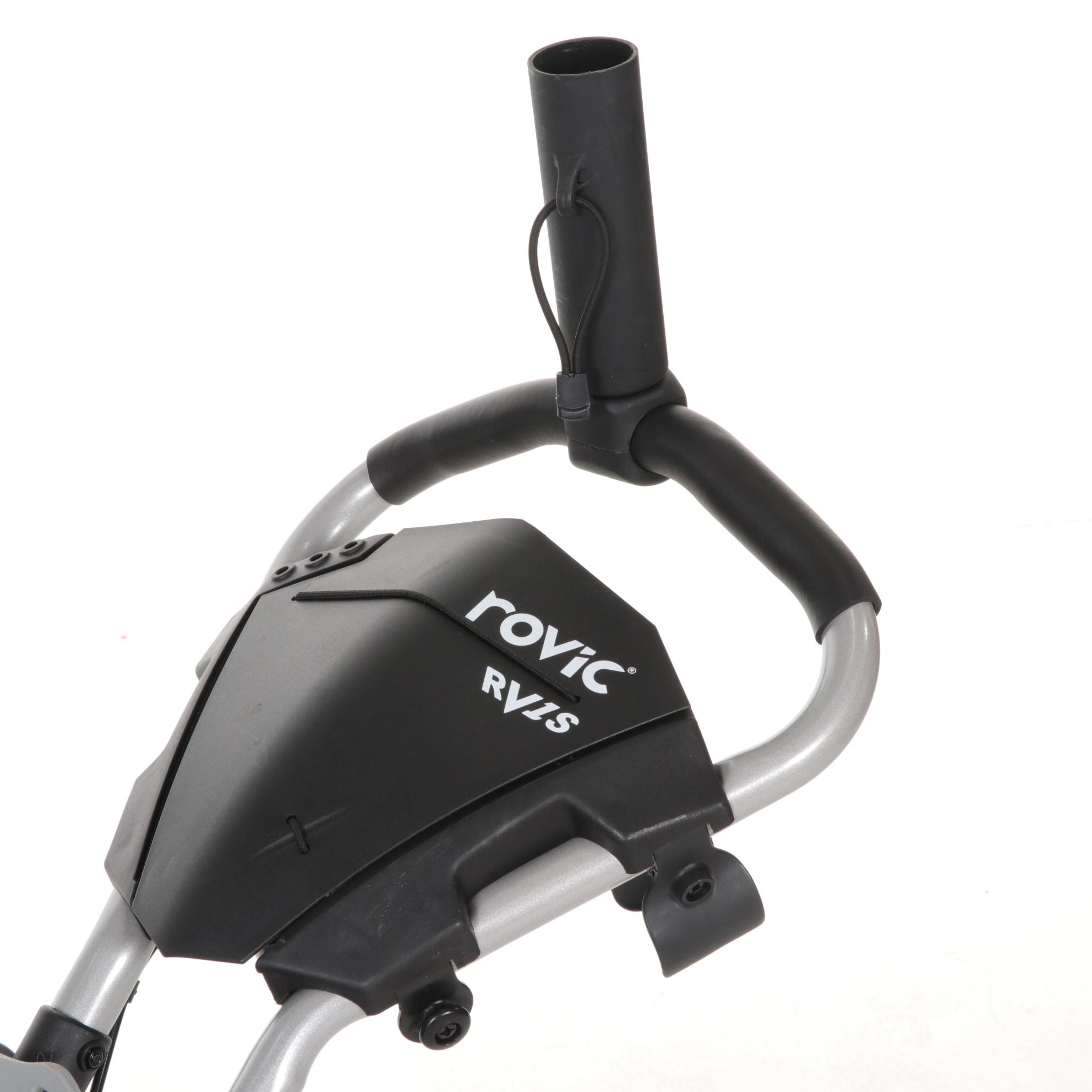 Rovic RV1S Three-Wheeled Aluminum Golf Caddy