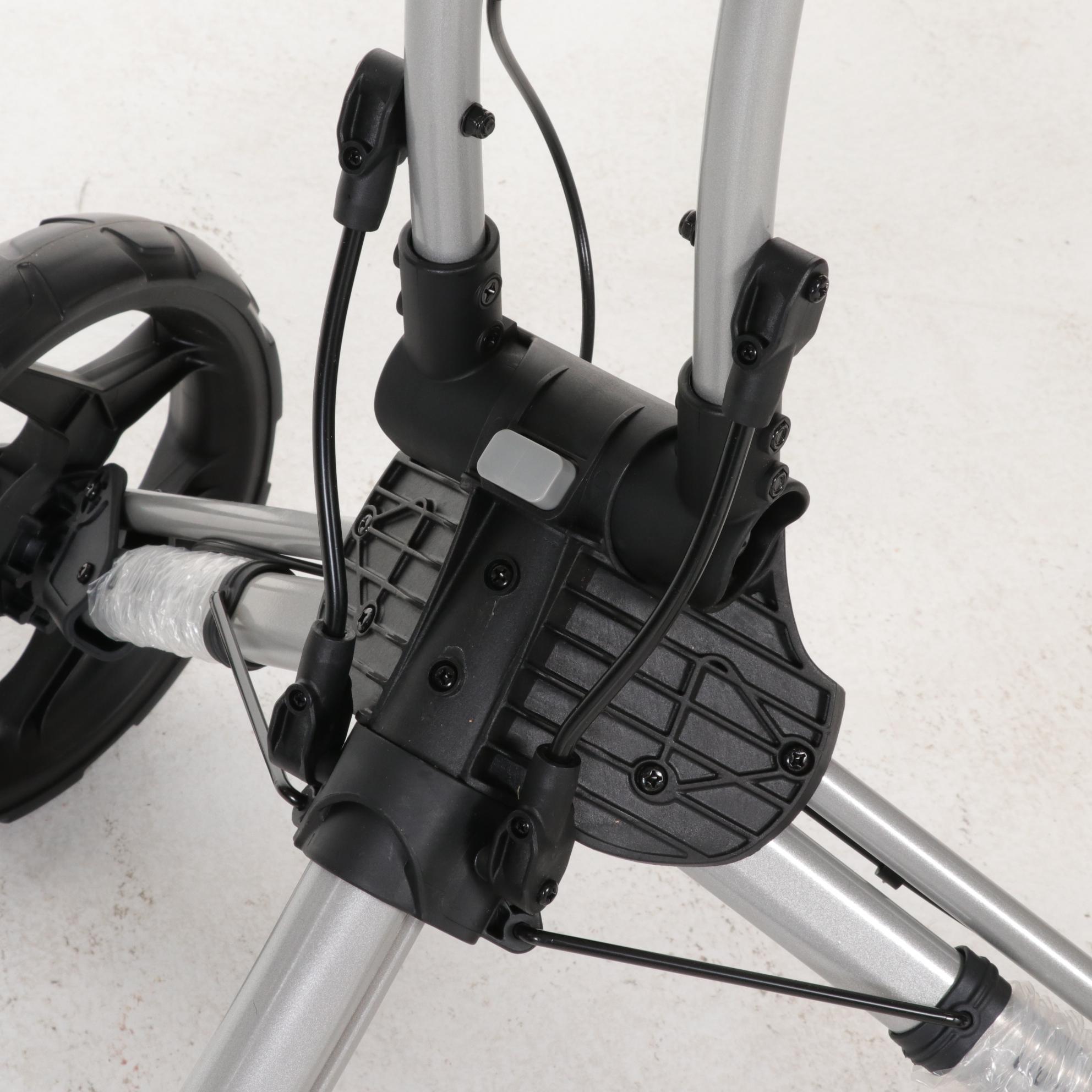 Rovic RV1S Three-Wheeled Aluminum Golf Caddy