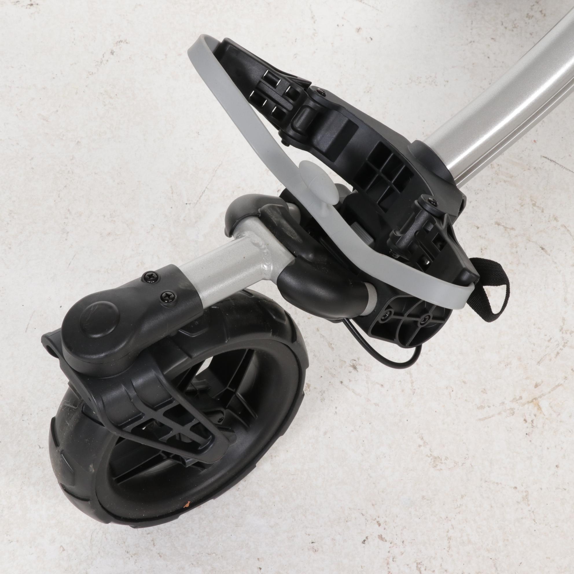 Rovic RV1S Three-Wheeled Aluminum Golf Caddy