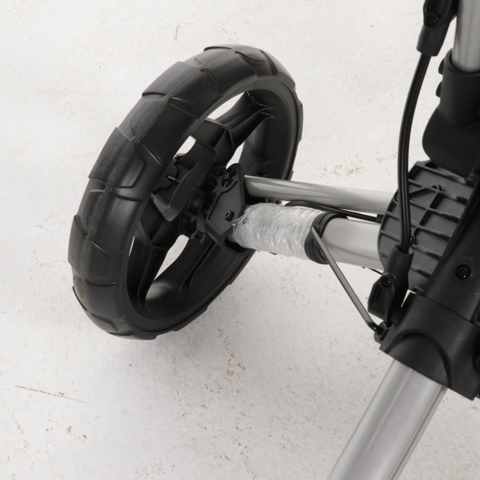 Rovic RV1S Three-Wheeled Aluminum Golf Caddy