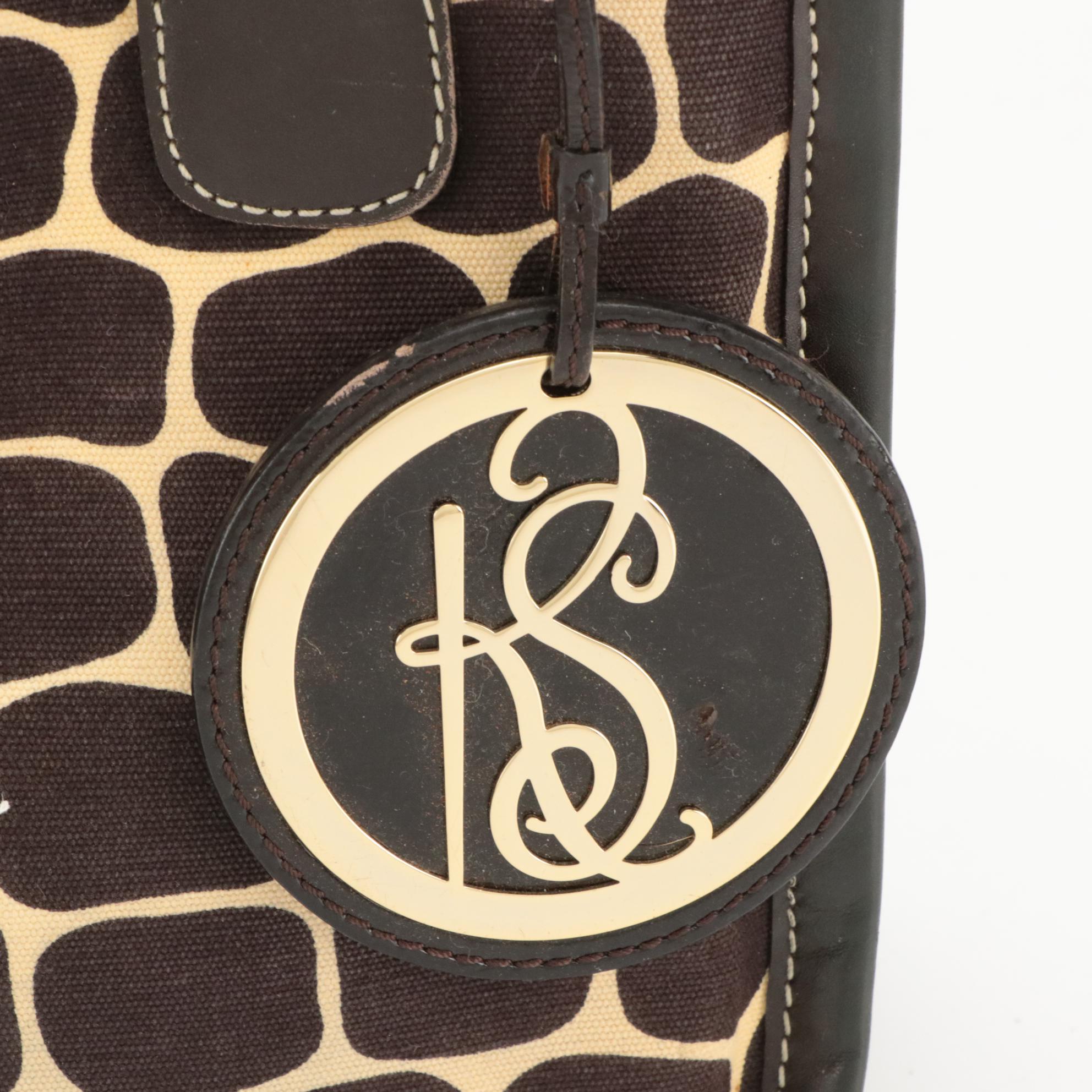 Kate Spade Animal Print Tote, Bifold Wallets and Coin Pouch in Leather & Canvas