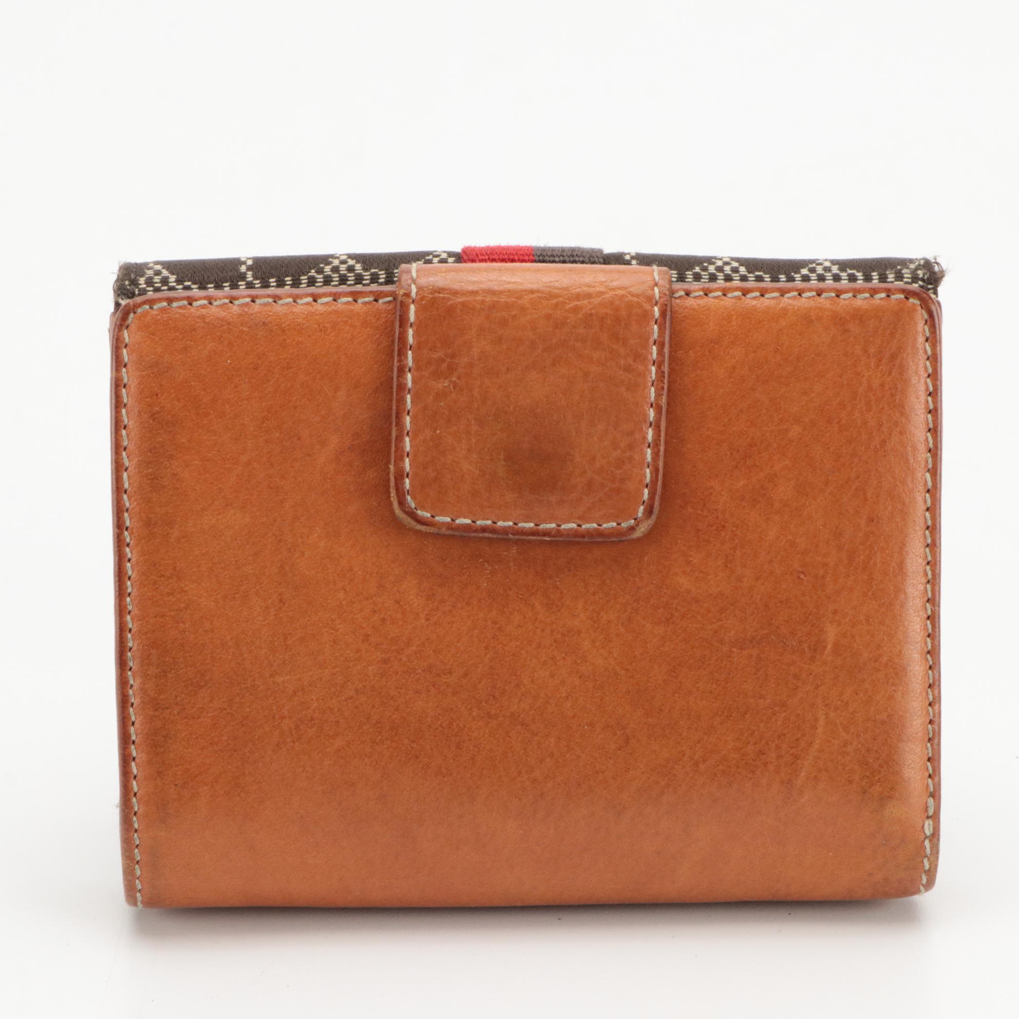 Kate Spade Animal Print Tote, Bifold Wallets and Coin Pouch in Leather & Canvas