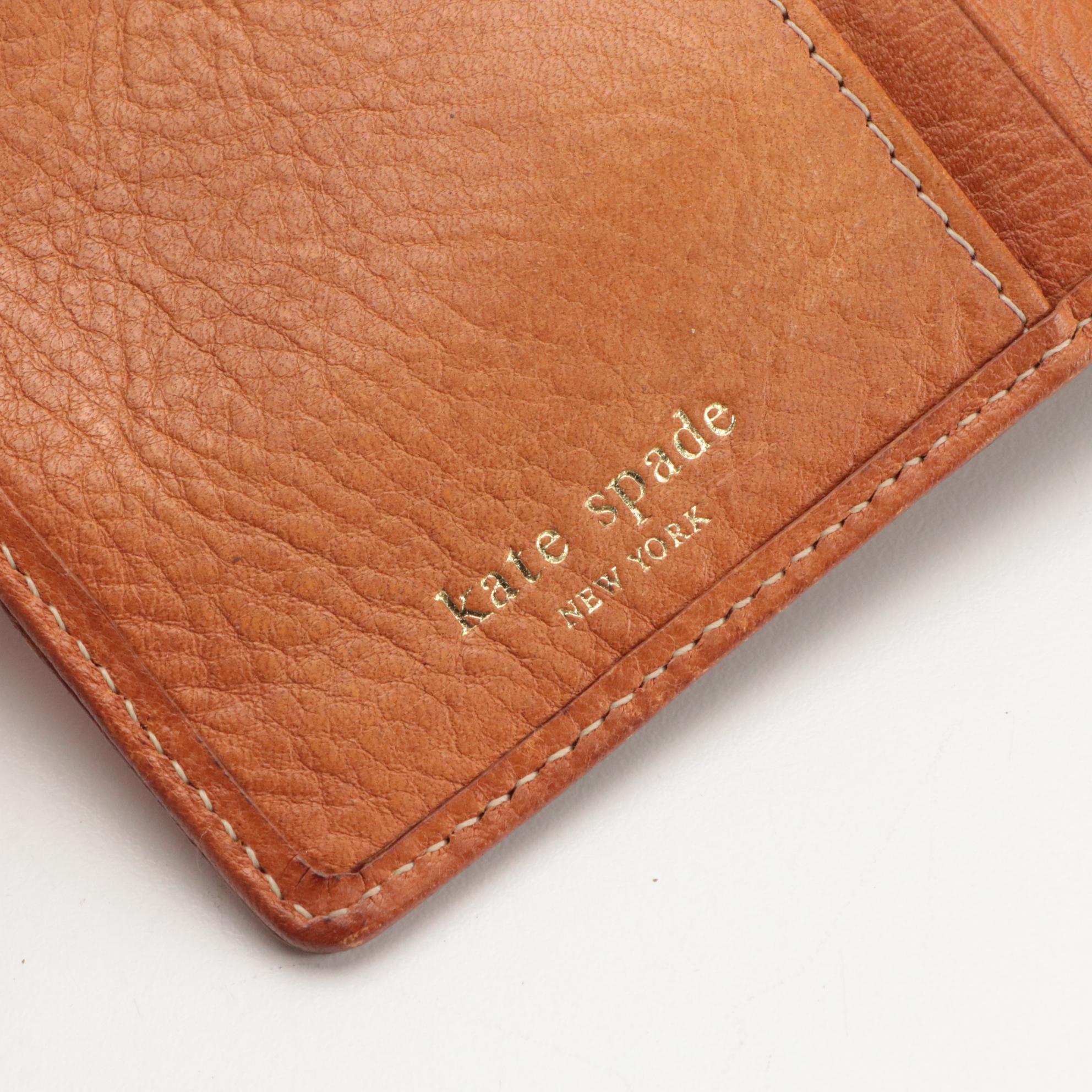 Kate Spade Animal Print Tote, Bifold Wallets and Coin Pouch in Leather & Canvas