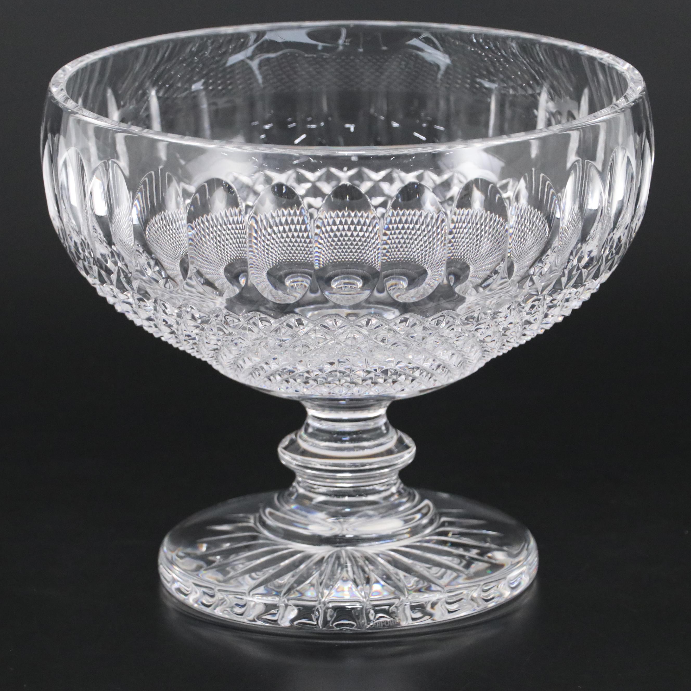 Waterford Crystal "Colleen" Footed Centerpiece Bowl