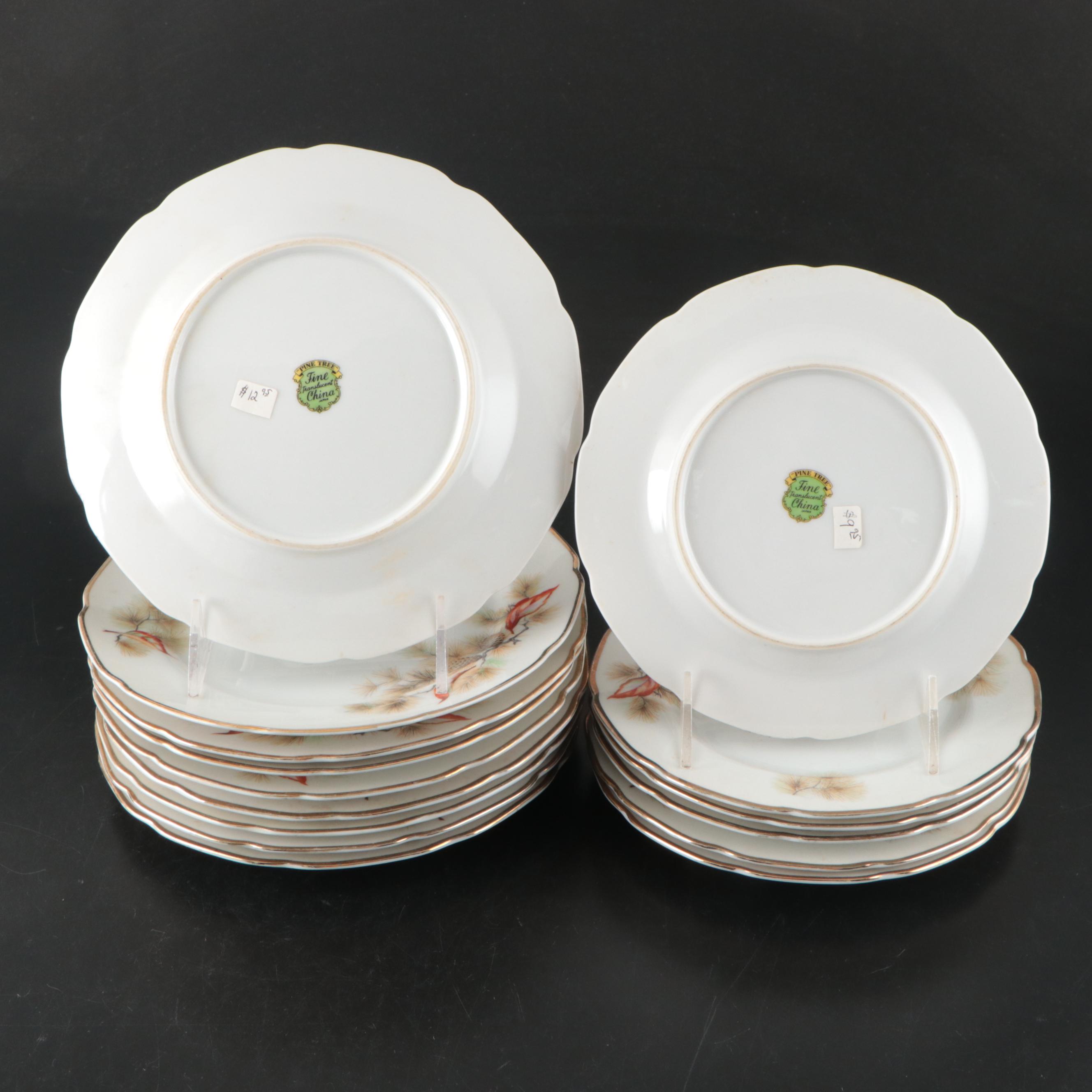 Hermann Ohme Dessert Set with Other Porcelain Plates