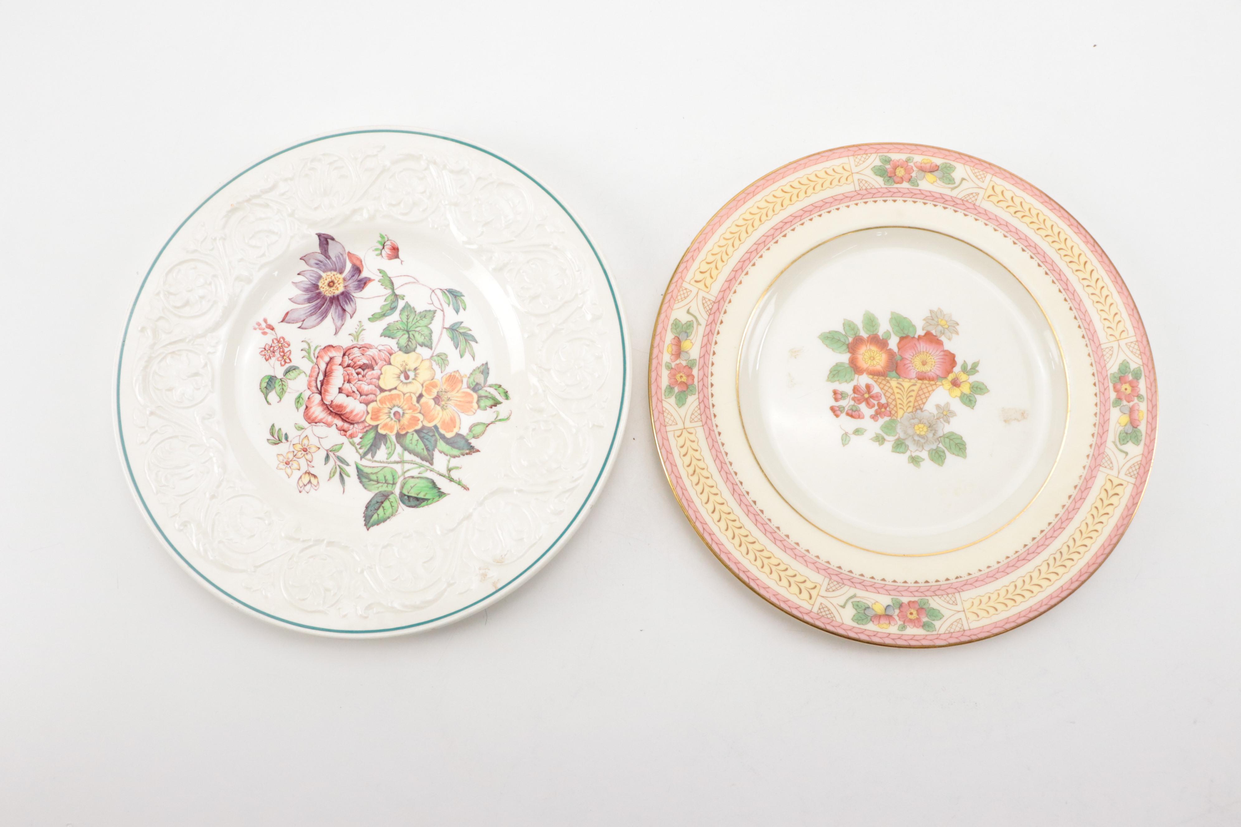 Empress "Windmere" Porcelain Dinner Plates with More Table Accessories