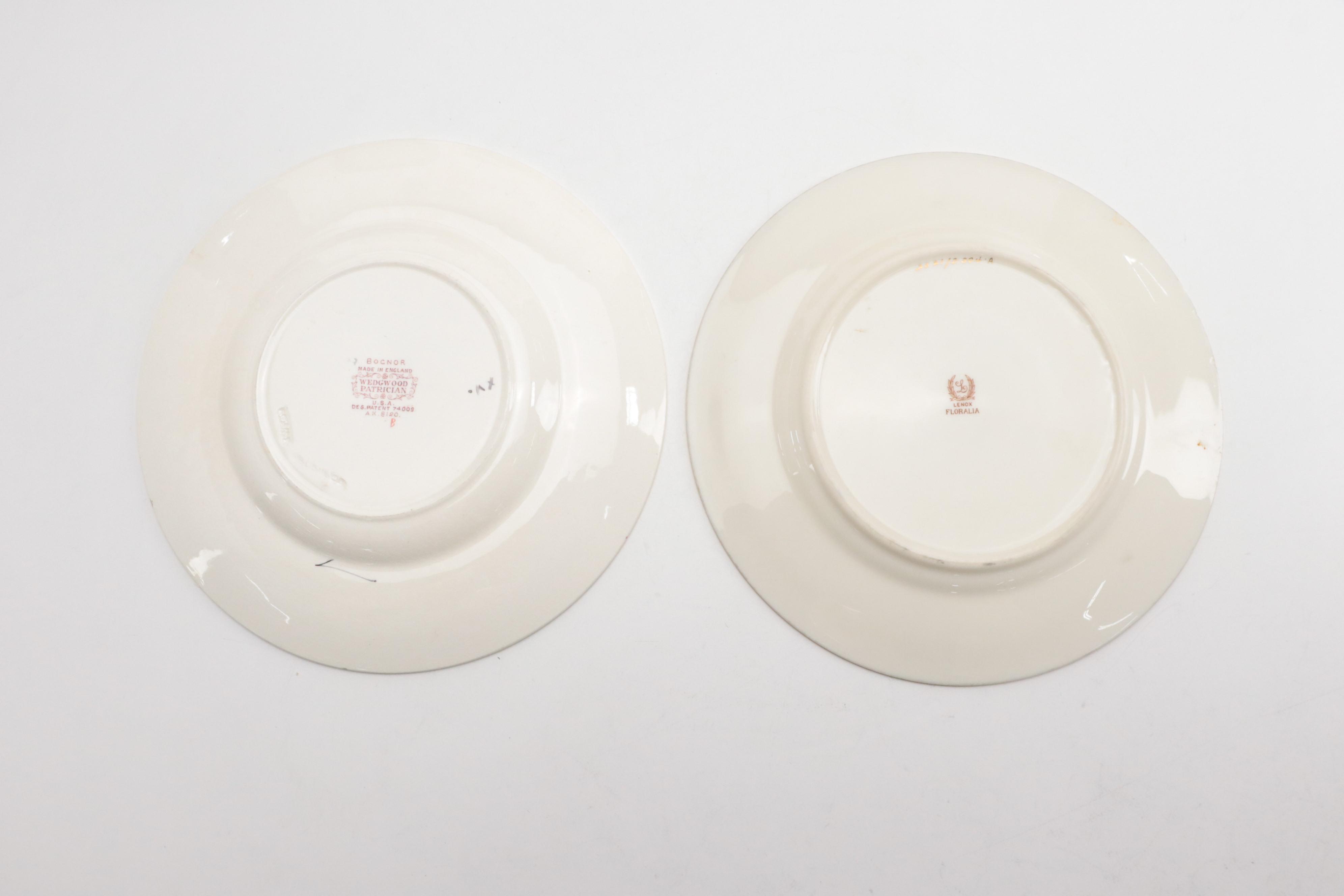 Empress "Windmere" Porcelain Dinner Plates with More Table Accessories
