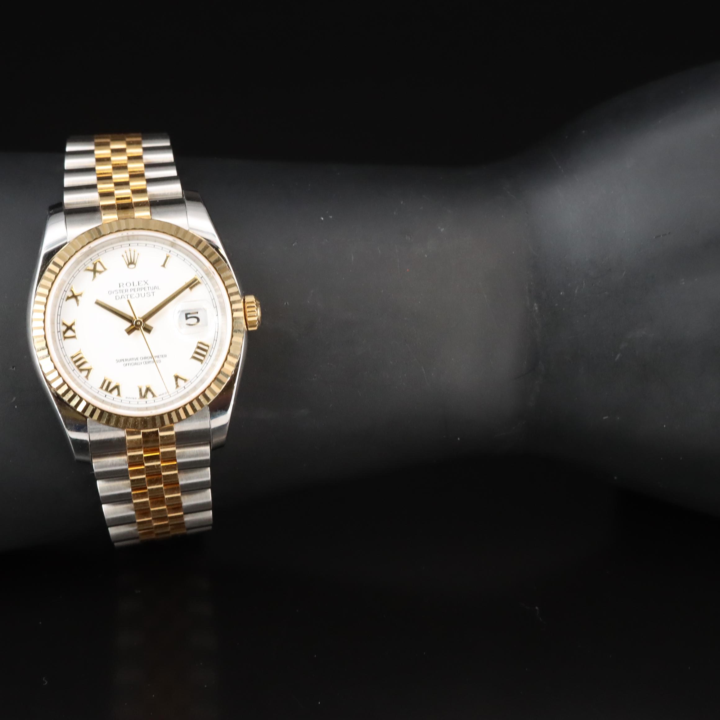 2005 Rolex Oyster Perpetual Datejust Watch