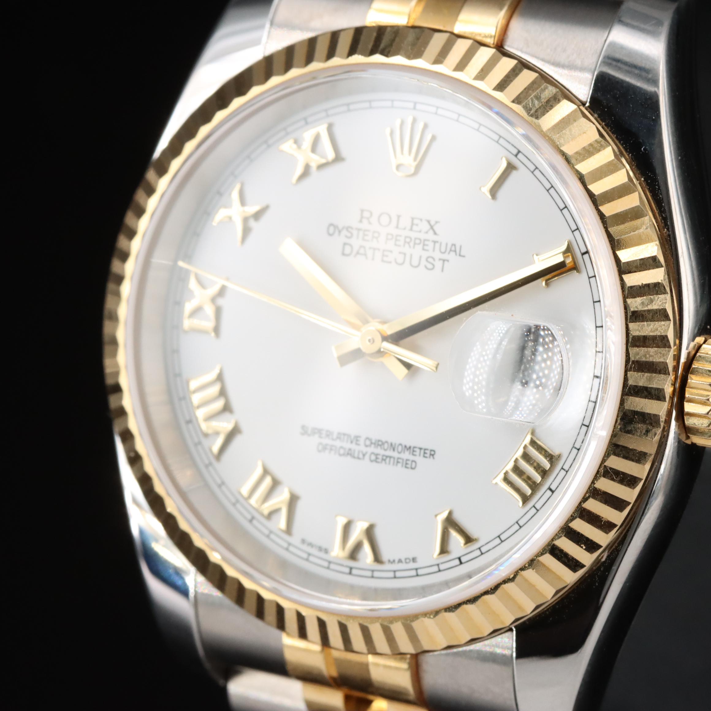 2005 Rolex Oyster Perpetual Datejust Watch