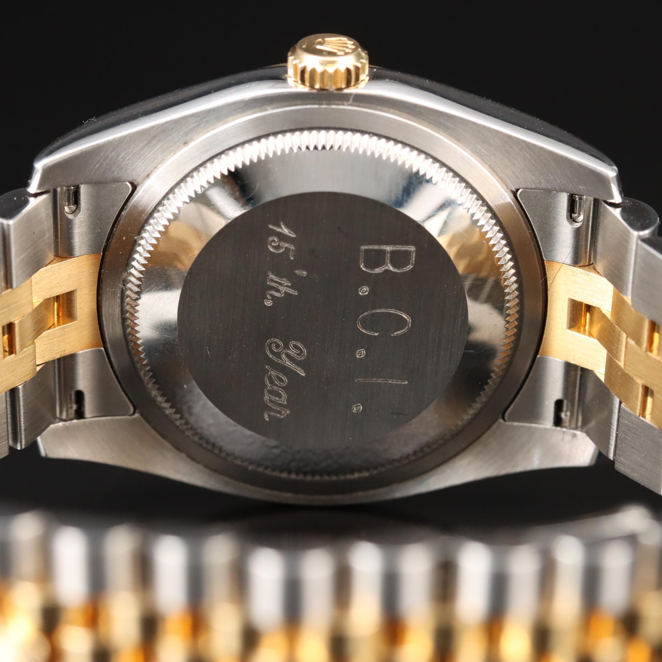 2005 Rolex Oyster Perpetual Datejust Watch