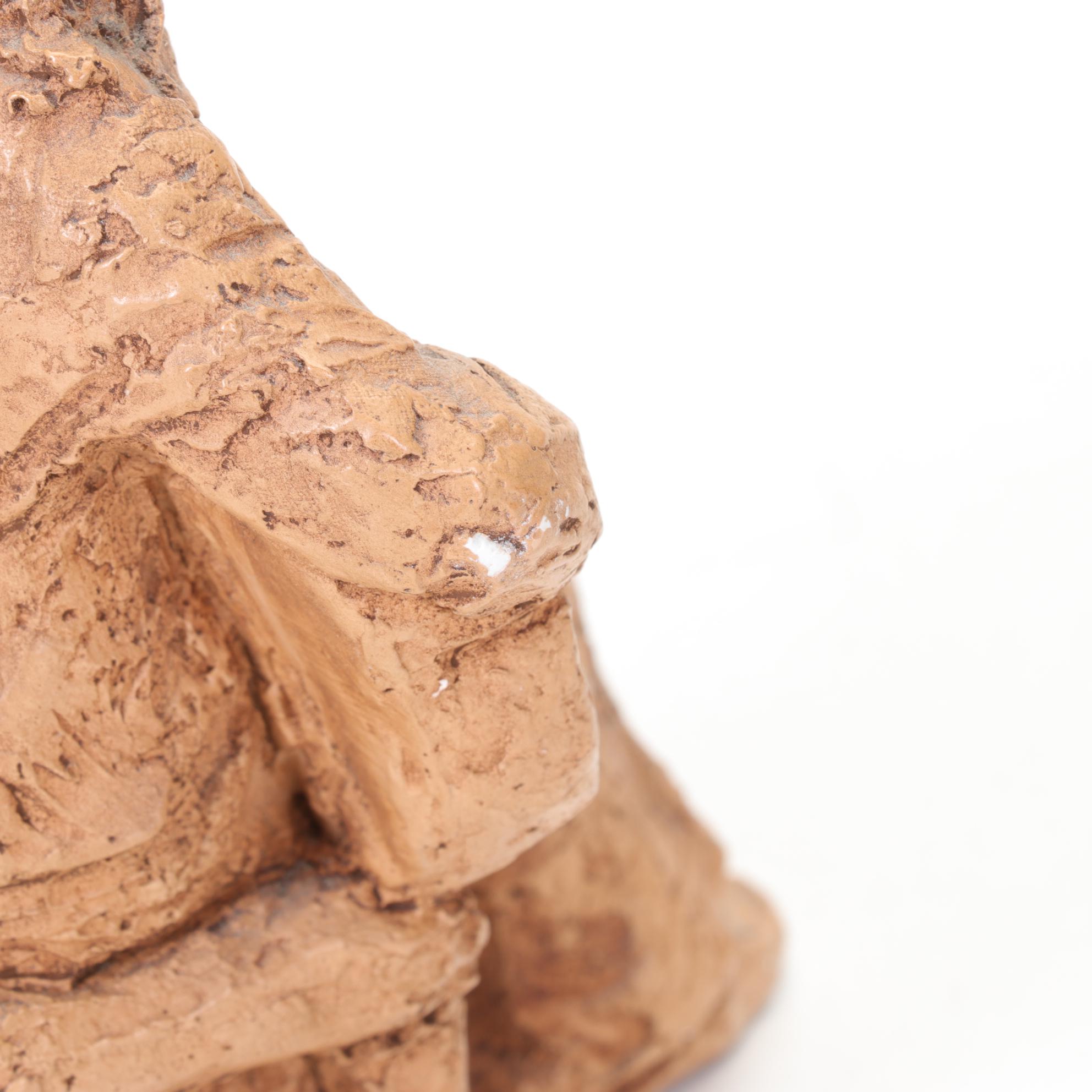 Abbey Press Resin Sculptures Including Boy Playing Guitar, 1970s