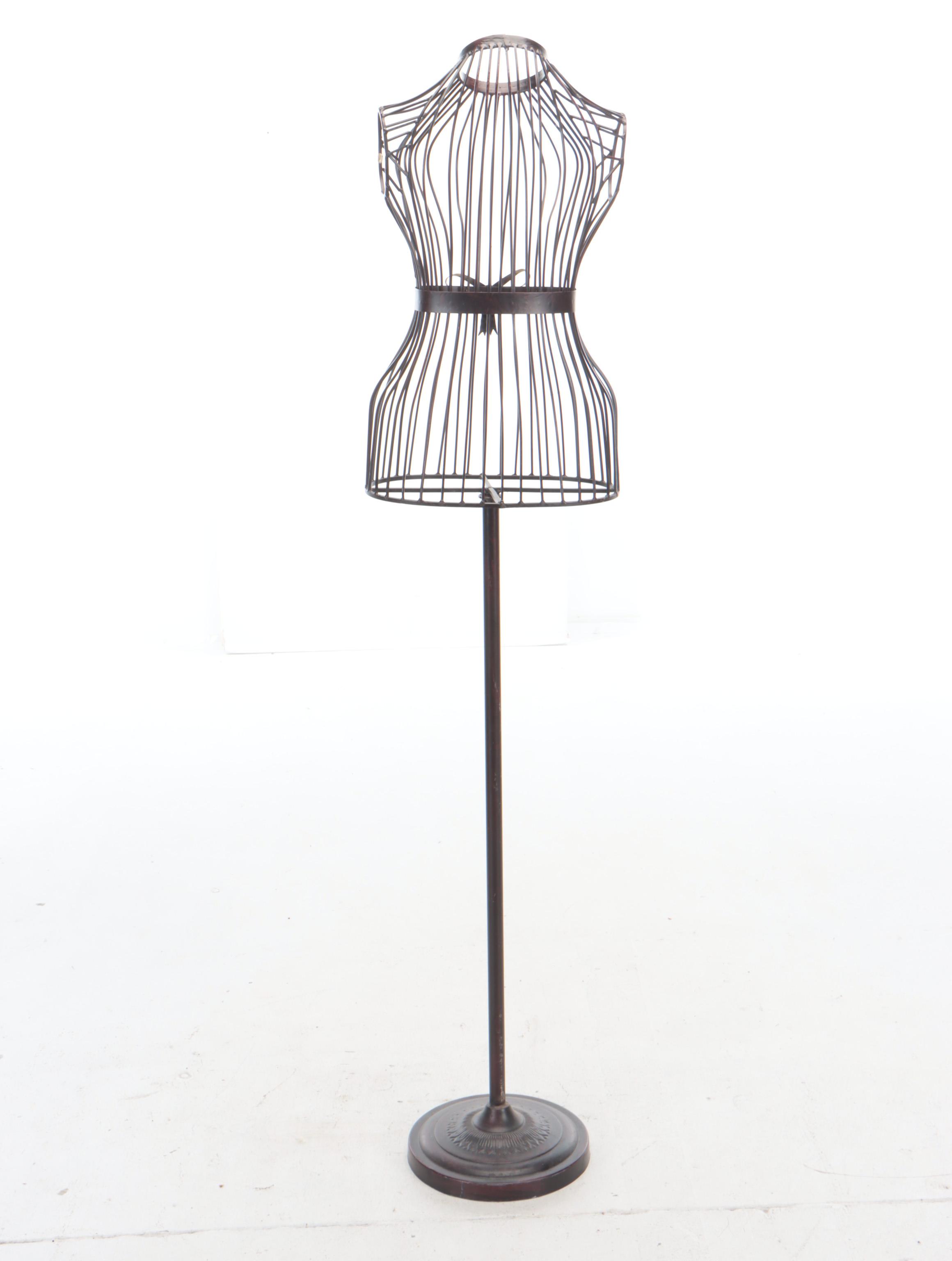 Metal Wire Decorative Dress Form