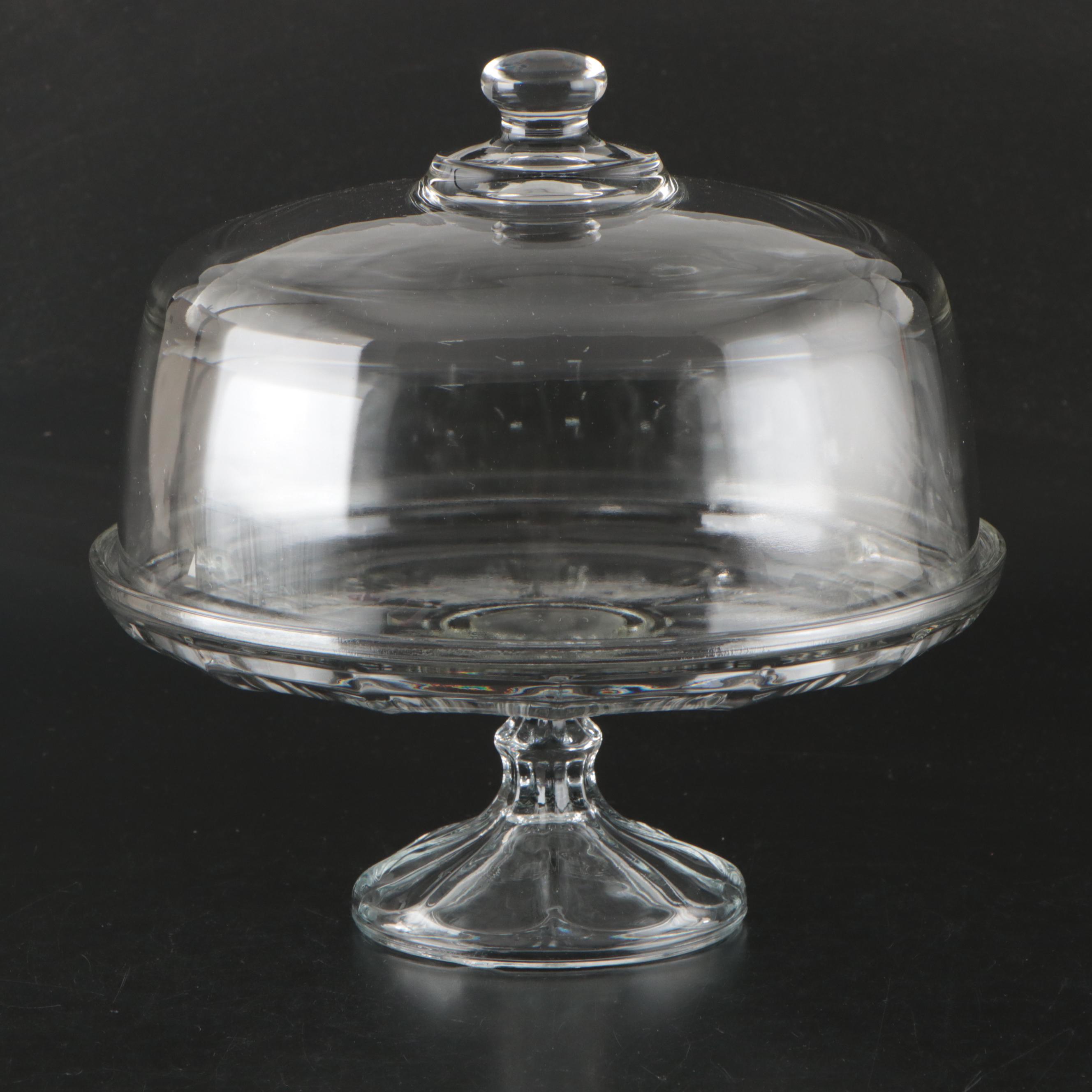 Toscany Glass Sherbet Glasses with Crystal Cake Stand and More