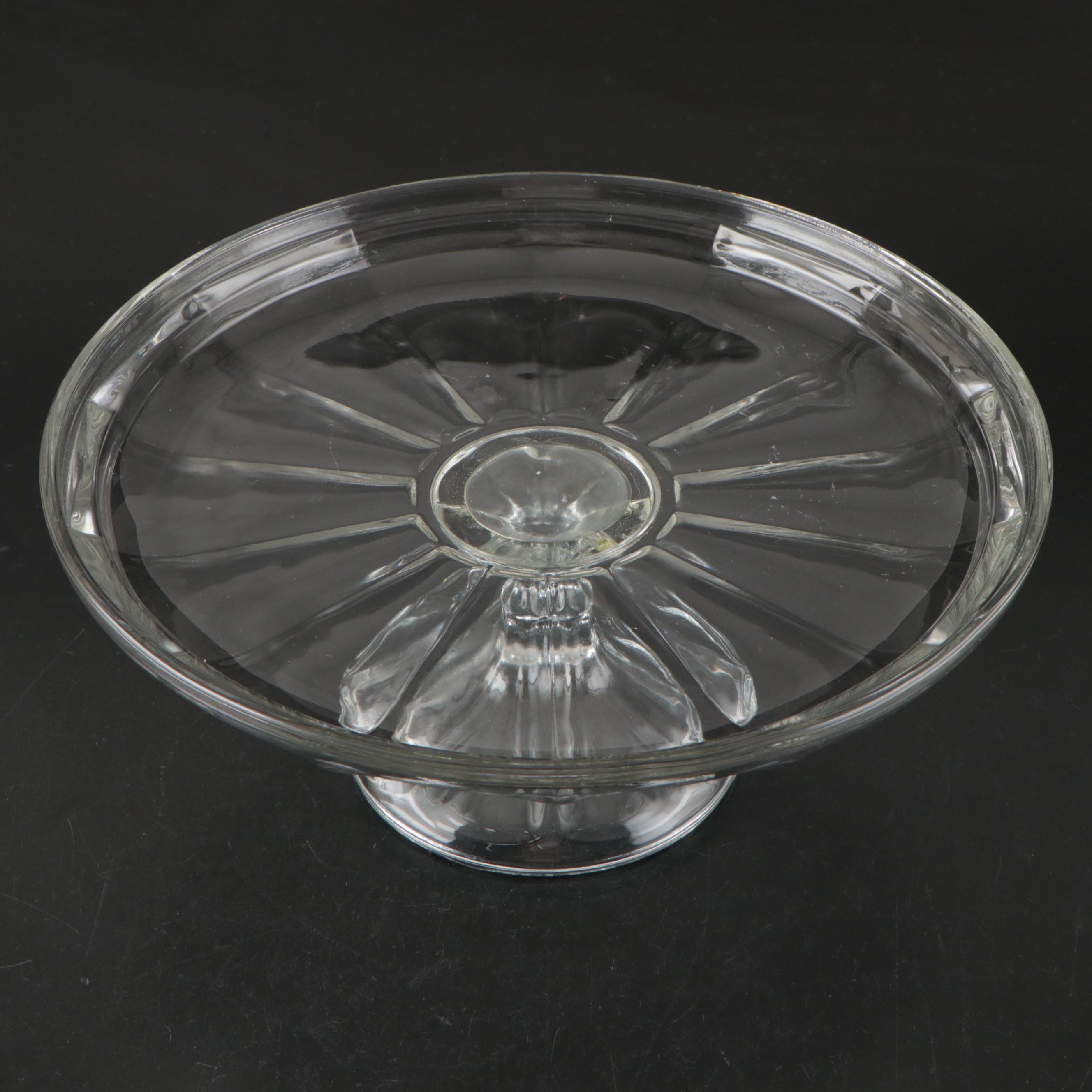 Toscany Glass Sherbet Glasses with Crystal Cake Stand and More