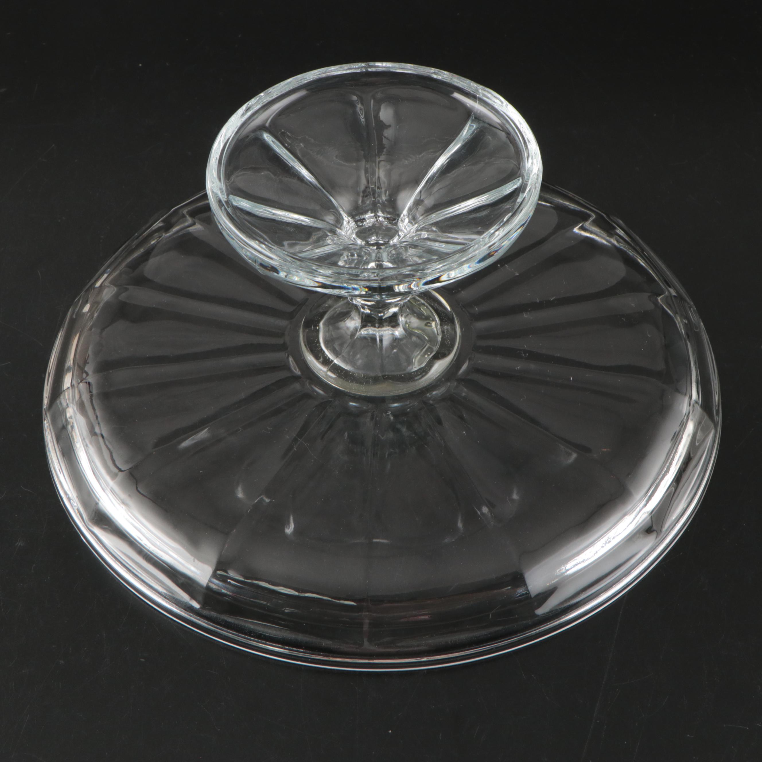 Toscany Glass Sherbet Glasses with Crystal Cake Stand and More