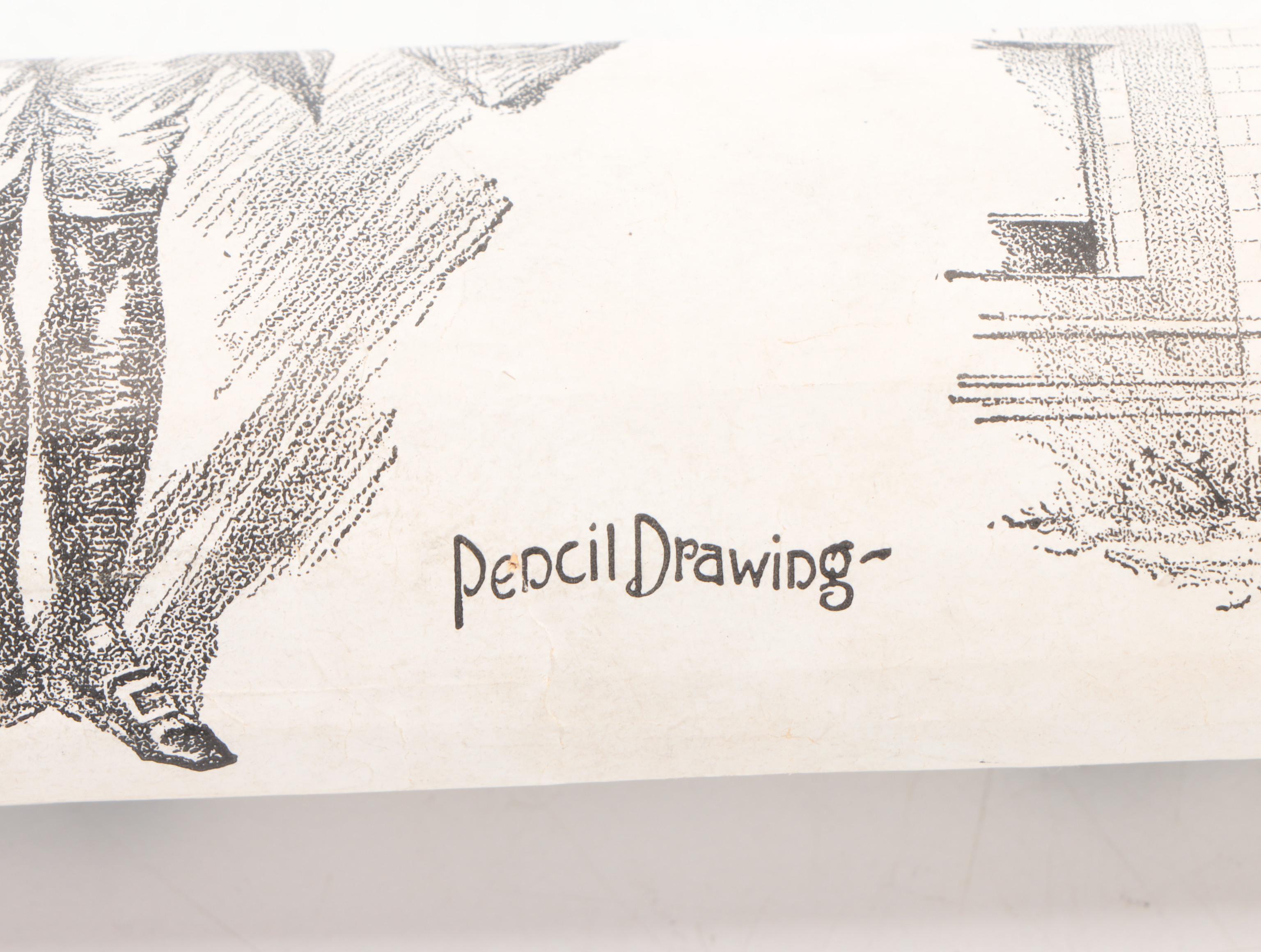 Bryant & Stratton Sheet Music and Alphabet Poster