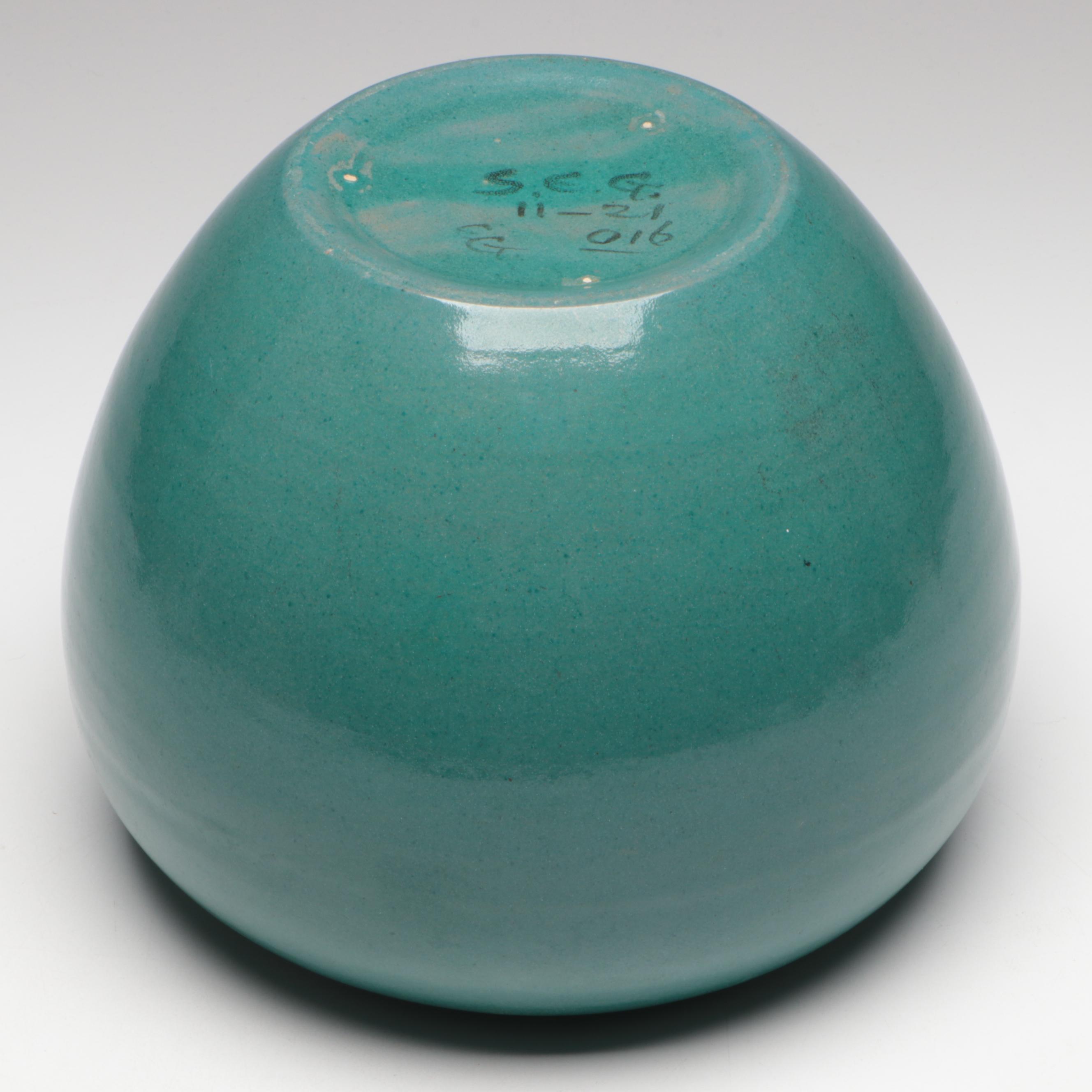 Saturday Evening Girls Art Pottery Vase, 1921