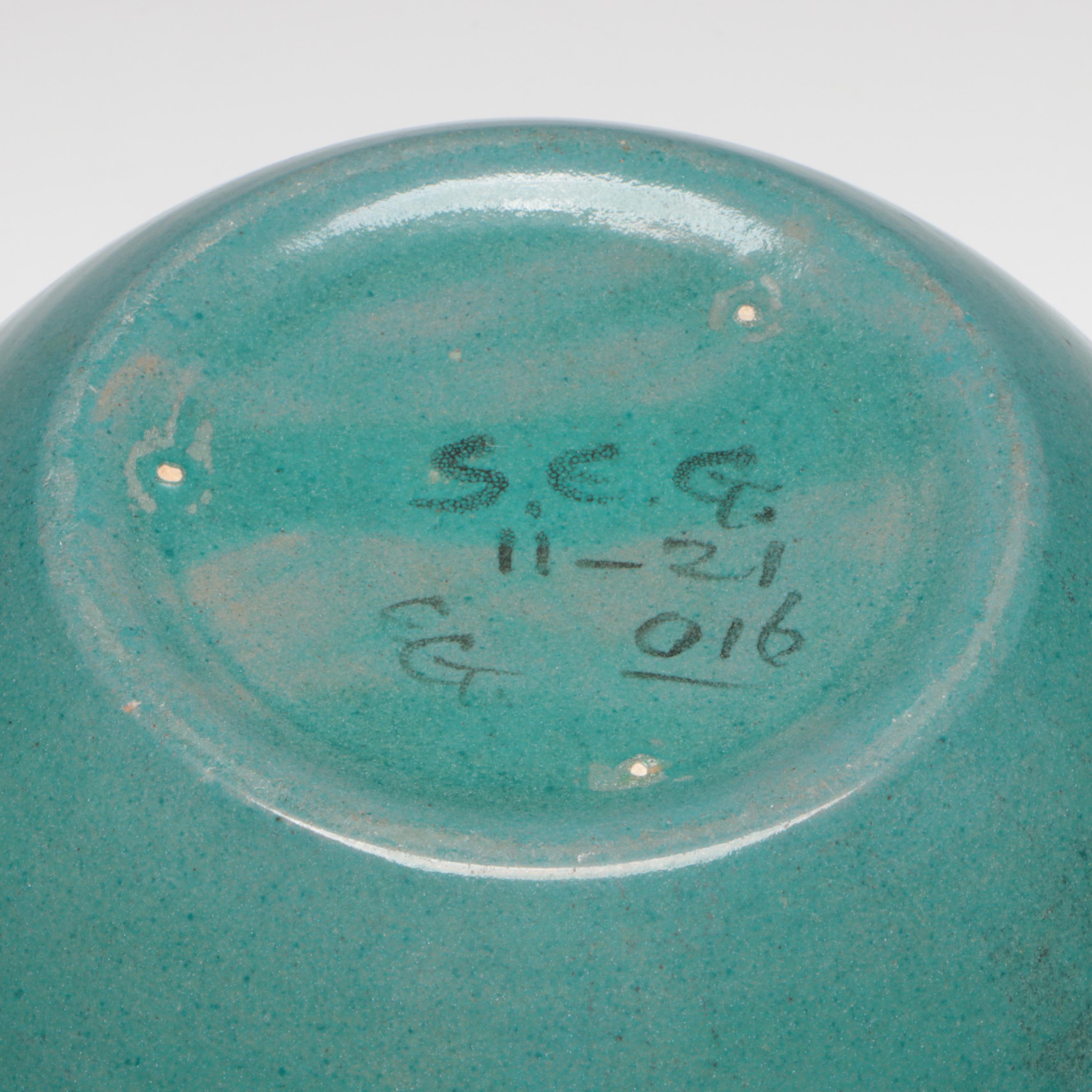 Saturday Evening Girls Art Pottery Vase, 1921