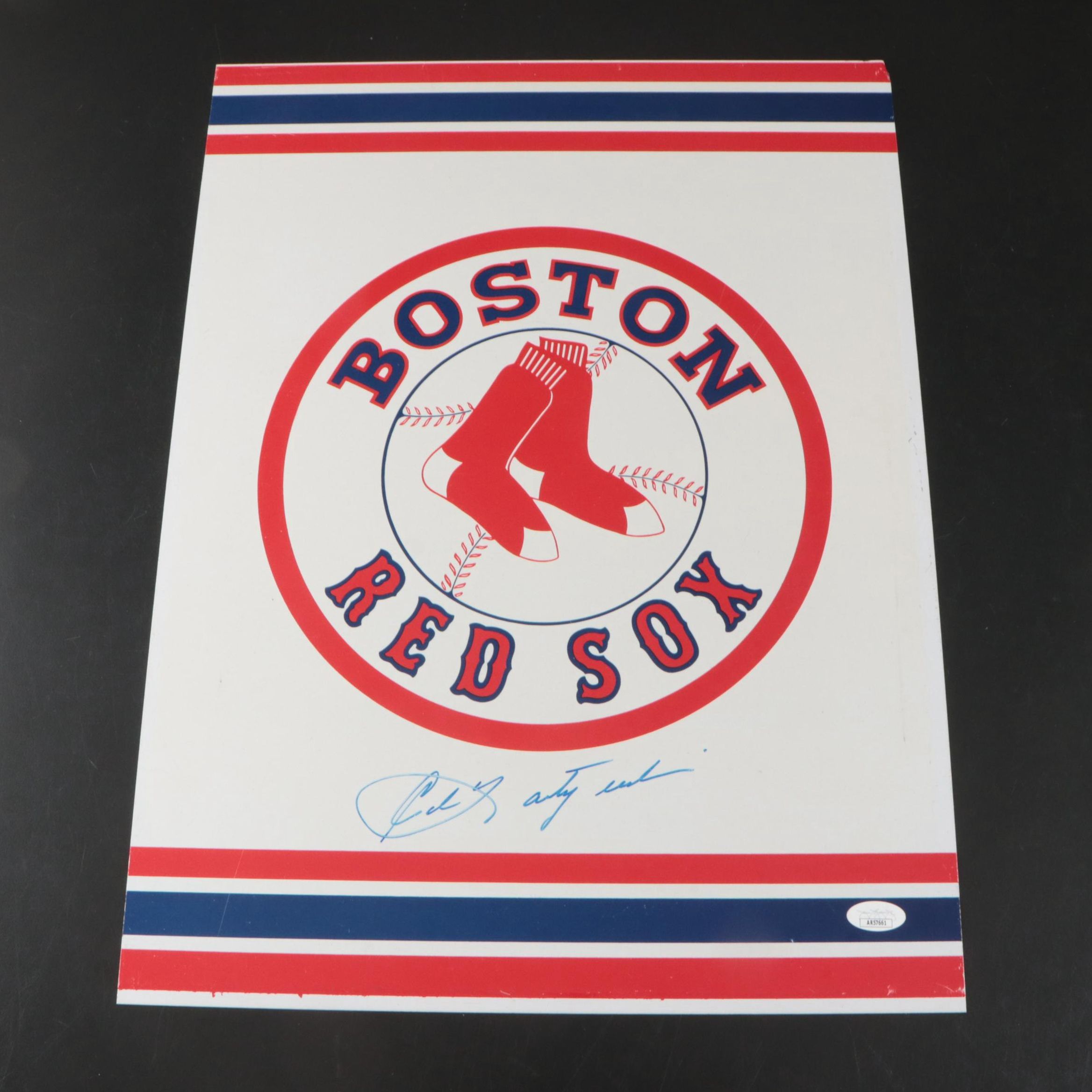 Carl Yastrzemski Signed Boston Red Sox Signed with Ken Harrelson Signed Baseball