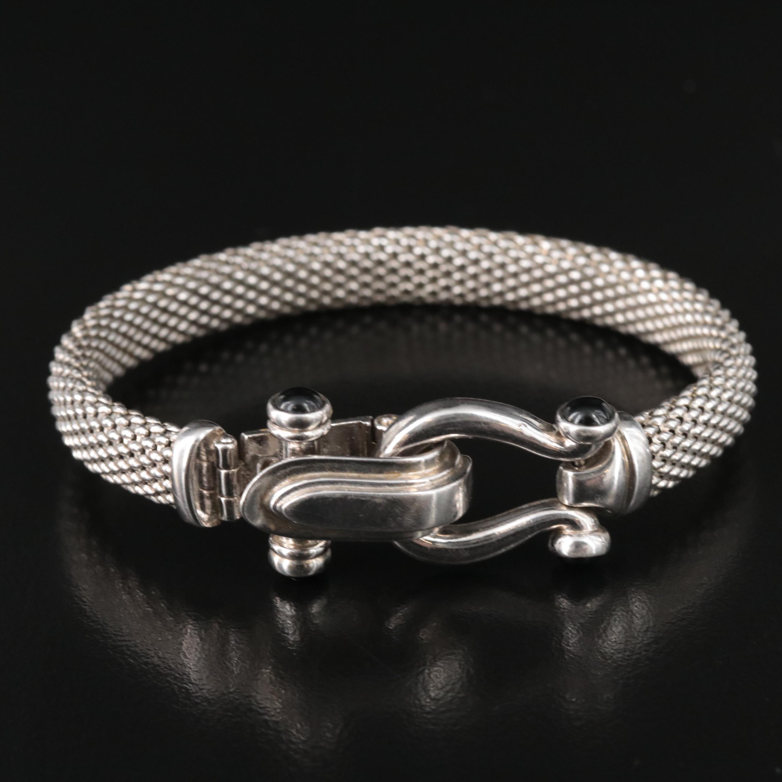 Sterling Black Onyx Bracelet