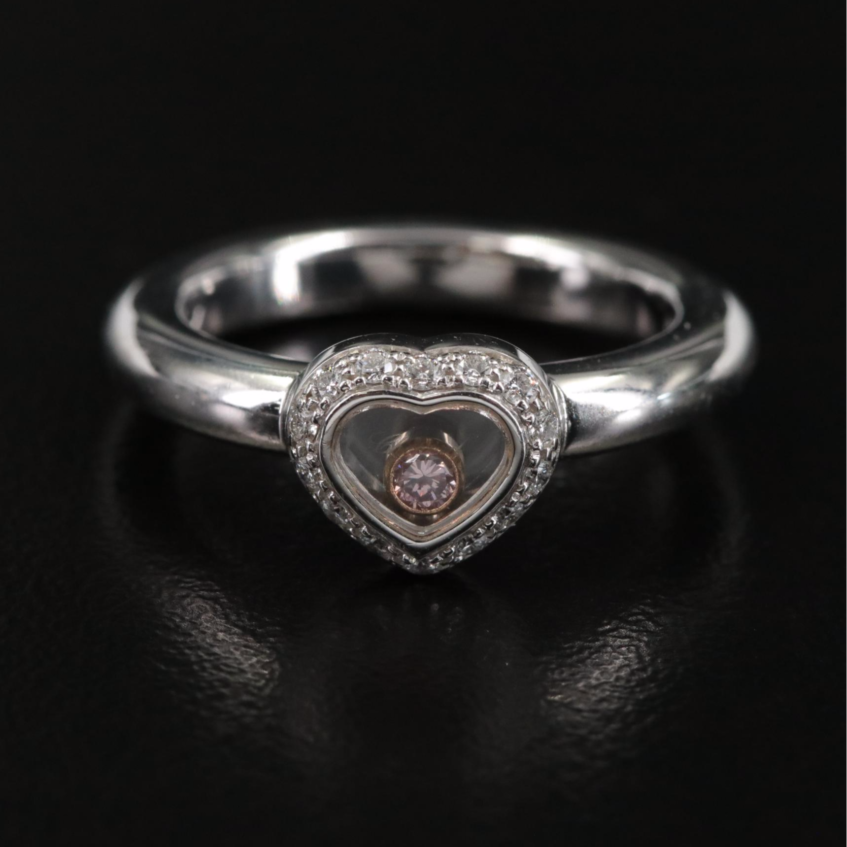 Chopard 18K Happy Diamond Ring