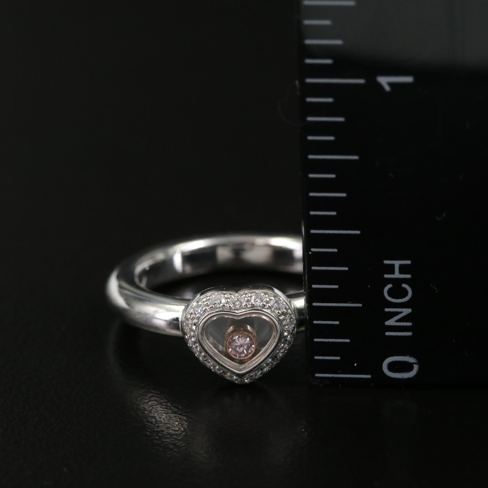 Chopard 18K Happy Diamond Ring