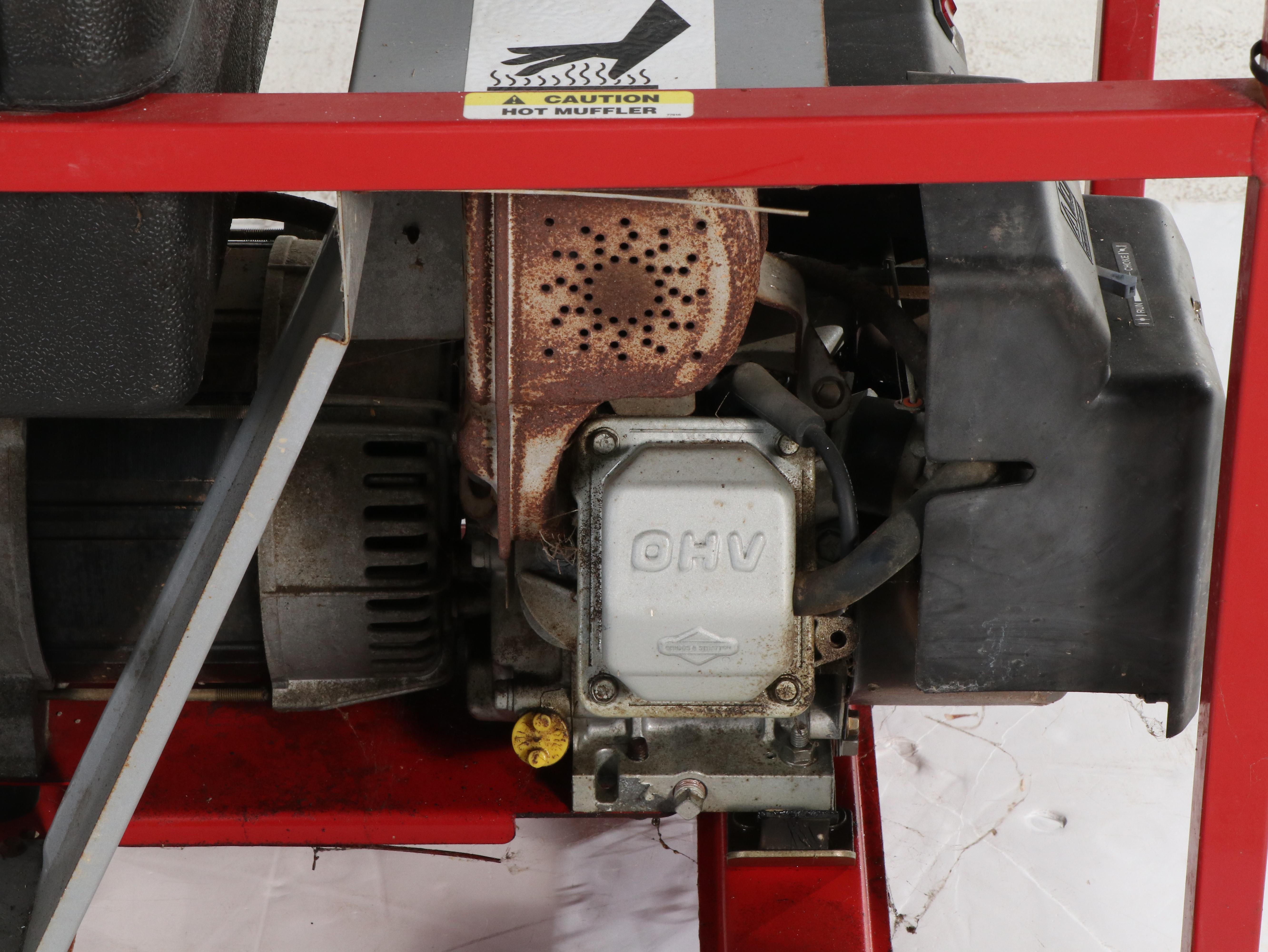 Generac 5000 Portable Gas Powered Generator