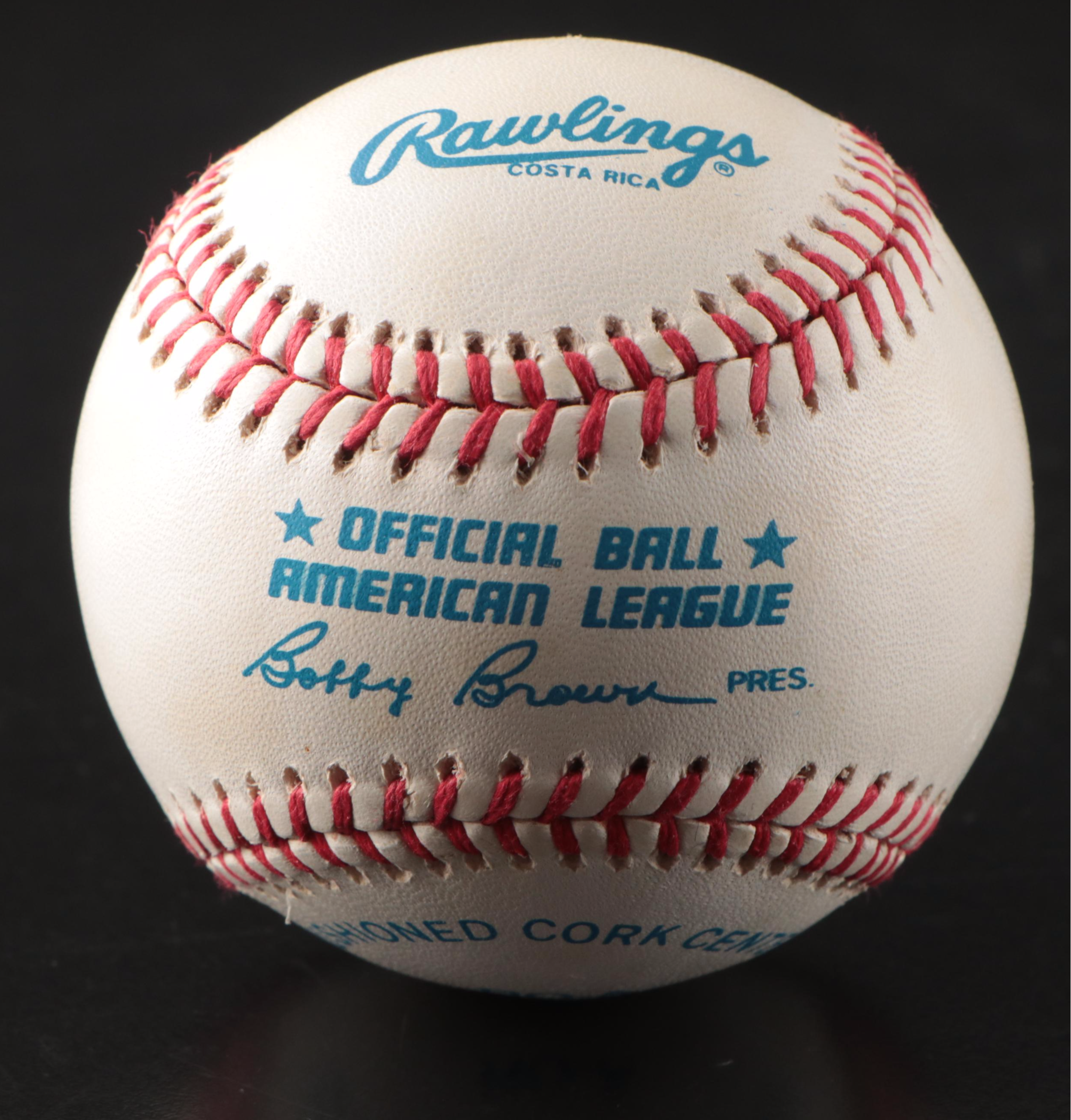 Tony Oliva and Rod Carew Signed Rawlings Official Baseballs with Displays