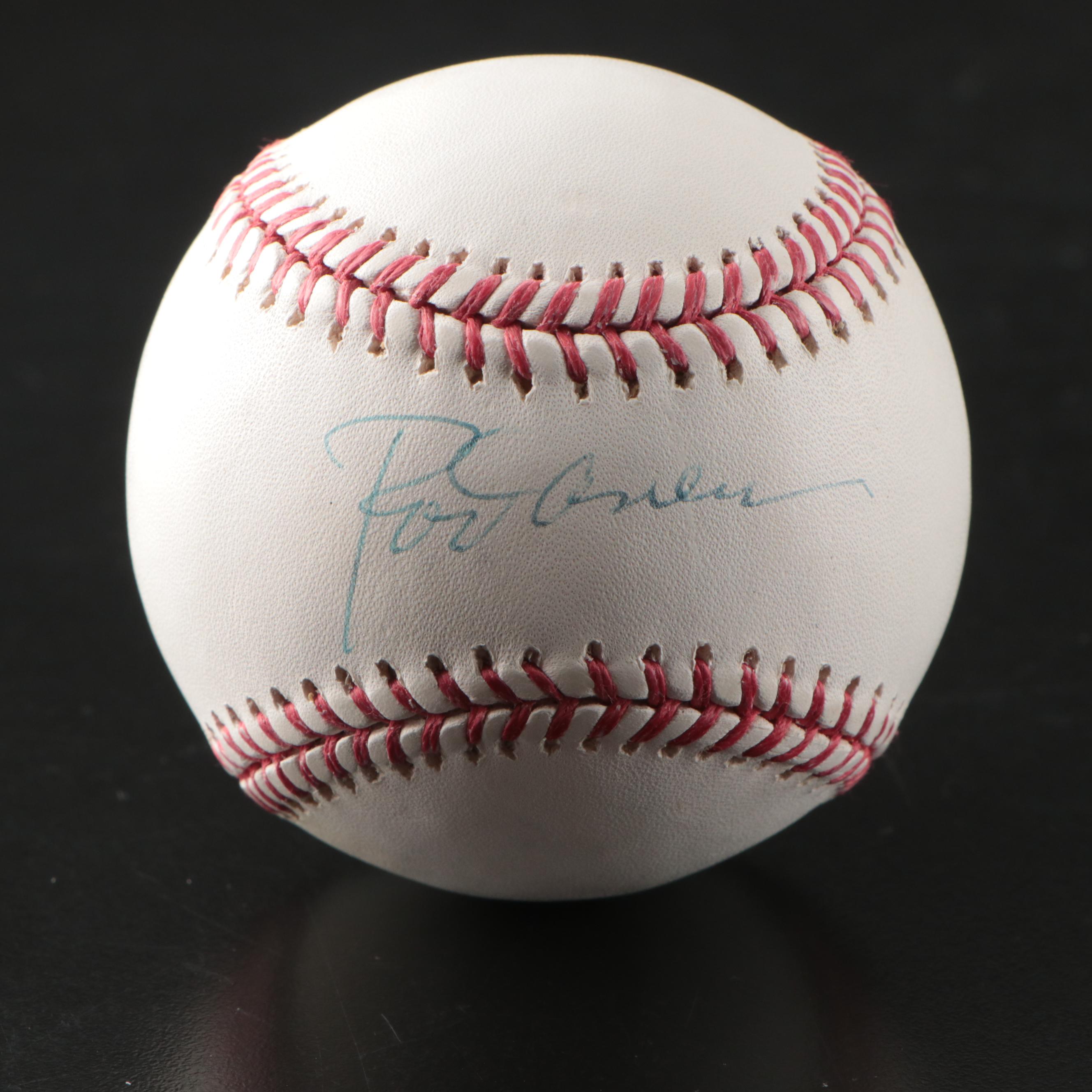 Tony Oliva and Rod Carew Signed Rawlings Official Baseballs with Displays