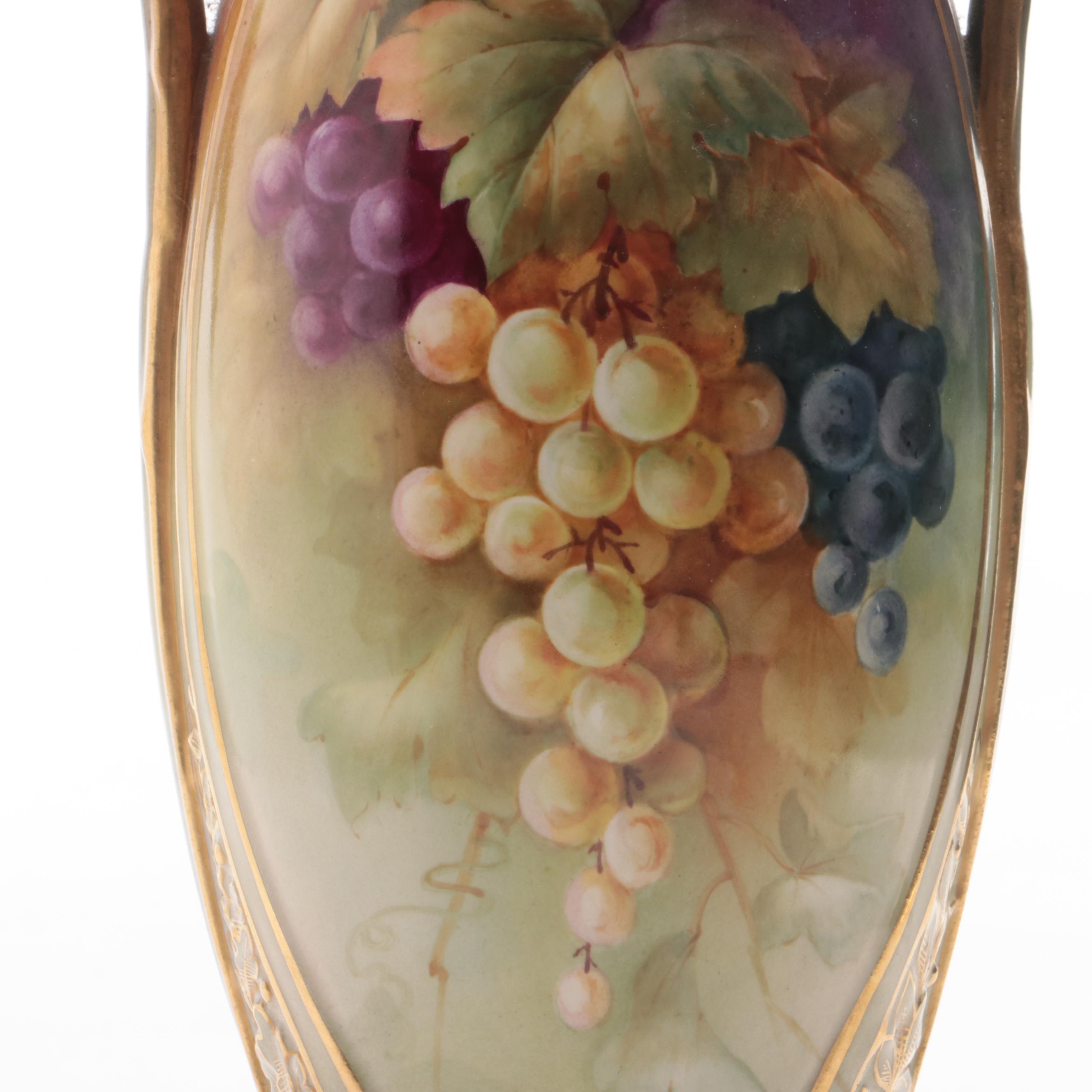 Royal Bonn Porcelain Vase and Morimura Gumi Pitcher, Late 19th/Early 20th C.