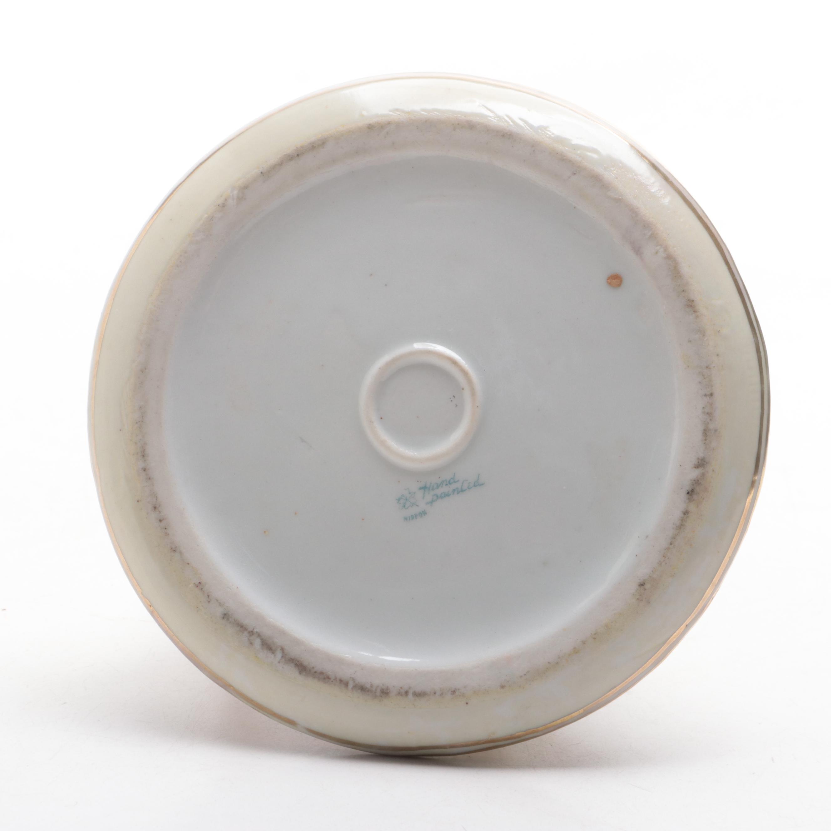 Royal Bonn Porcelain Vase and Morimura Gumi Pitcher, Late 19th/Early 20th C.