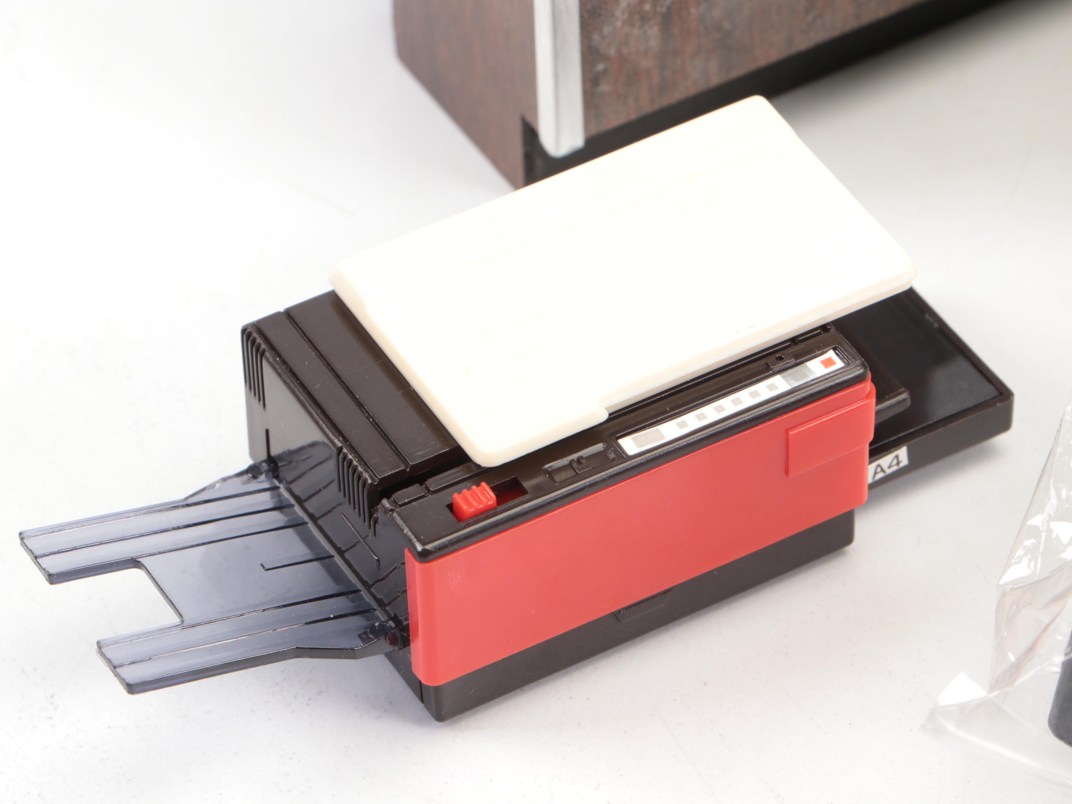 Modern Art Inspired Seating Area Miniature Diorama with More Miniatures